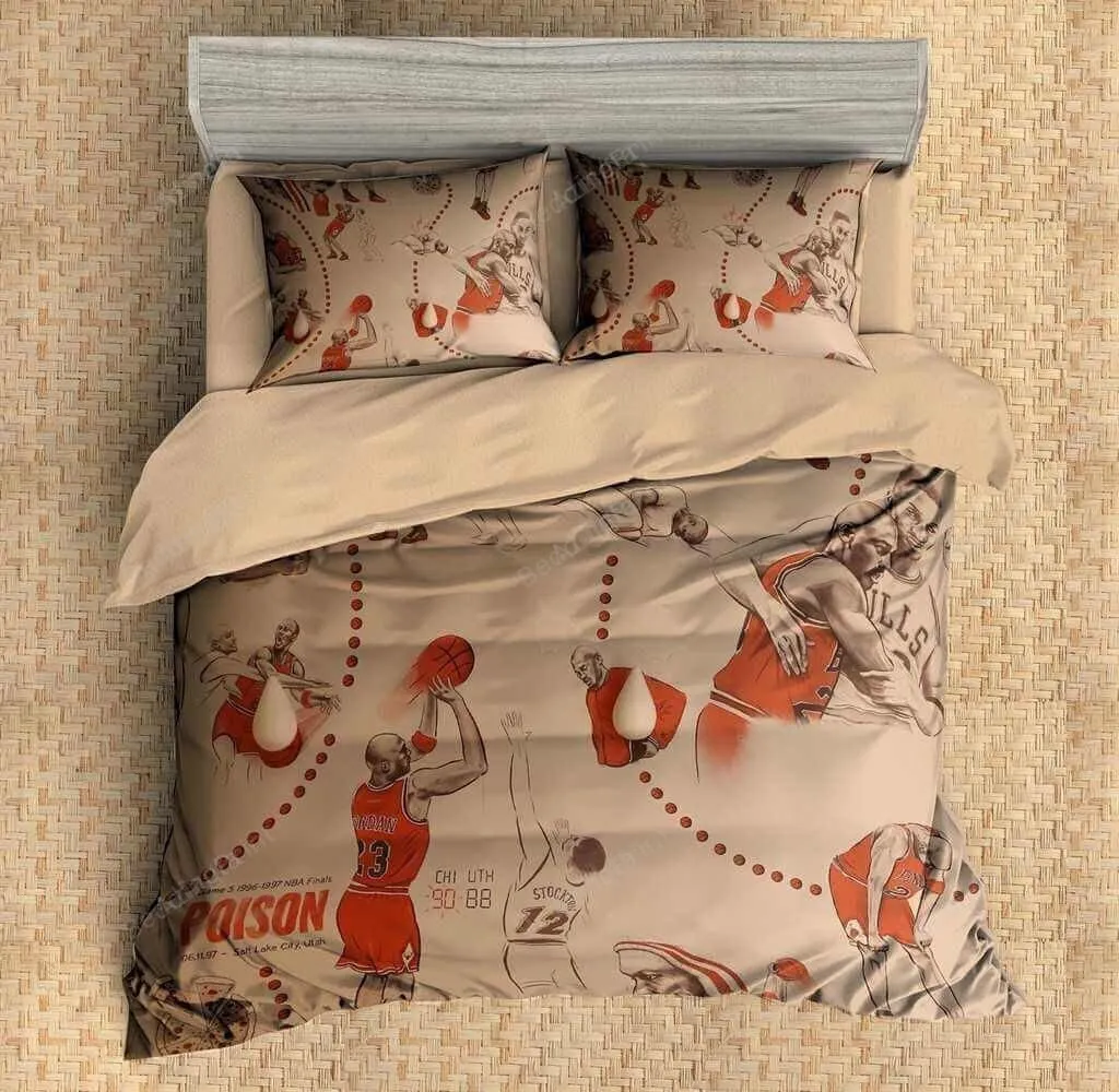 3d Michael Jordan Duvet Cover Bedding Set