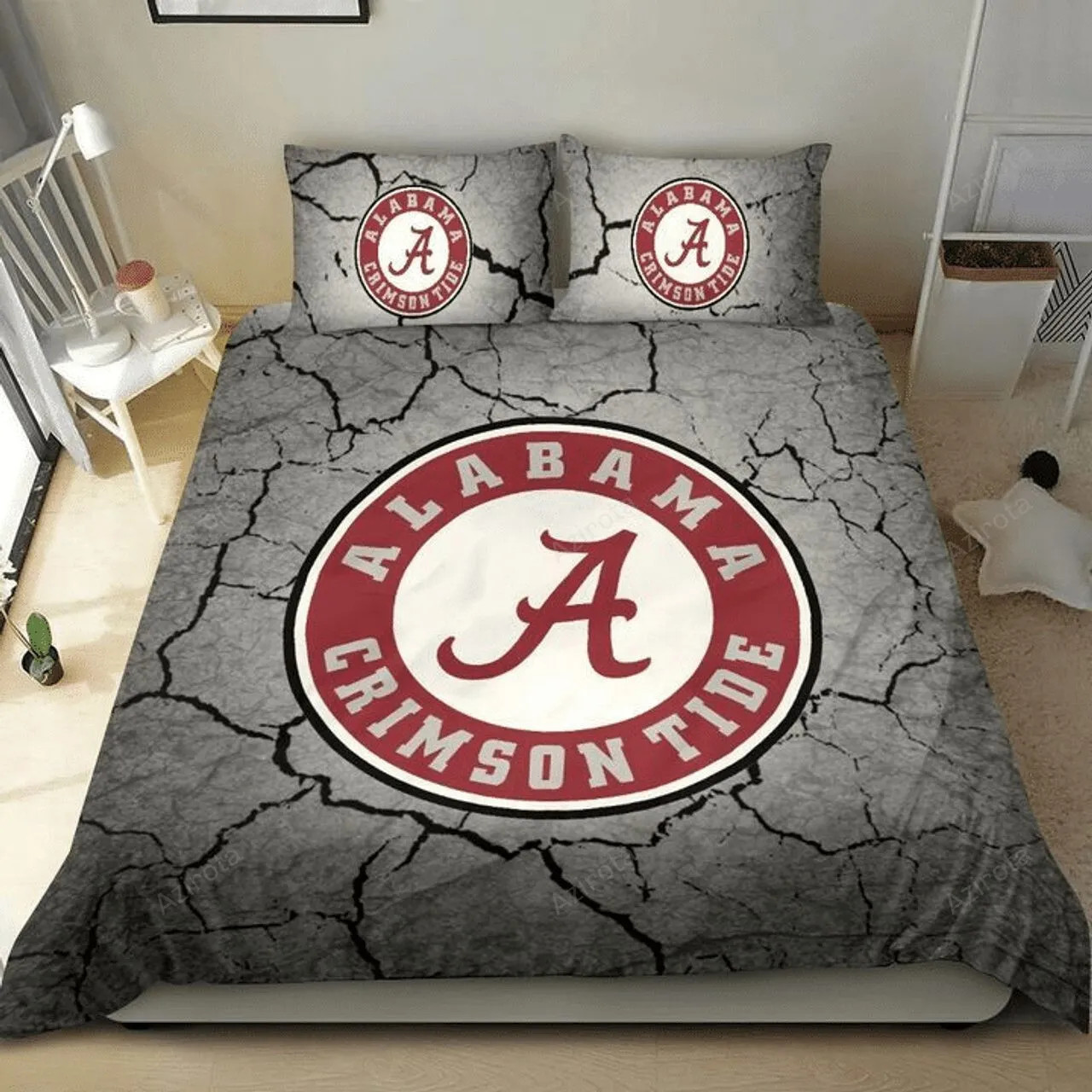 Alabama Crimson Tide Bedding Set V3