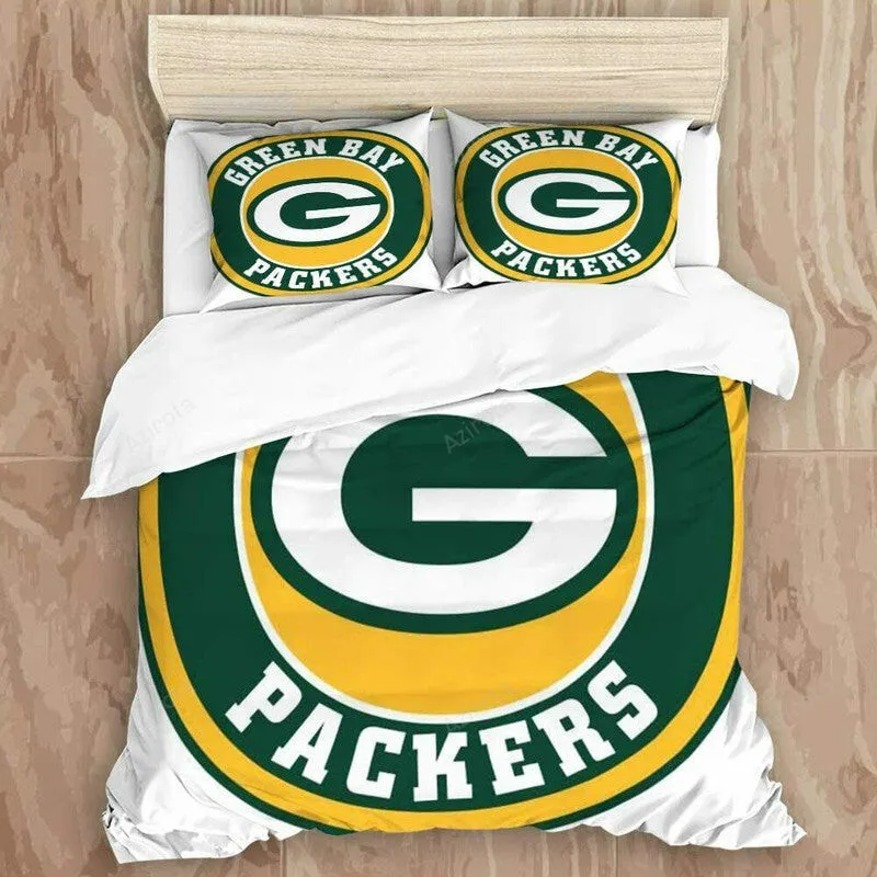 Green Bay Packers V25 3D Printing Bedding Set Gift For Fan Lovers