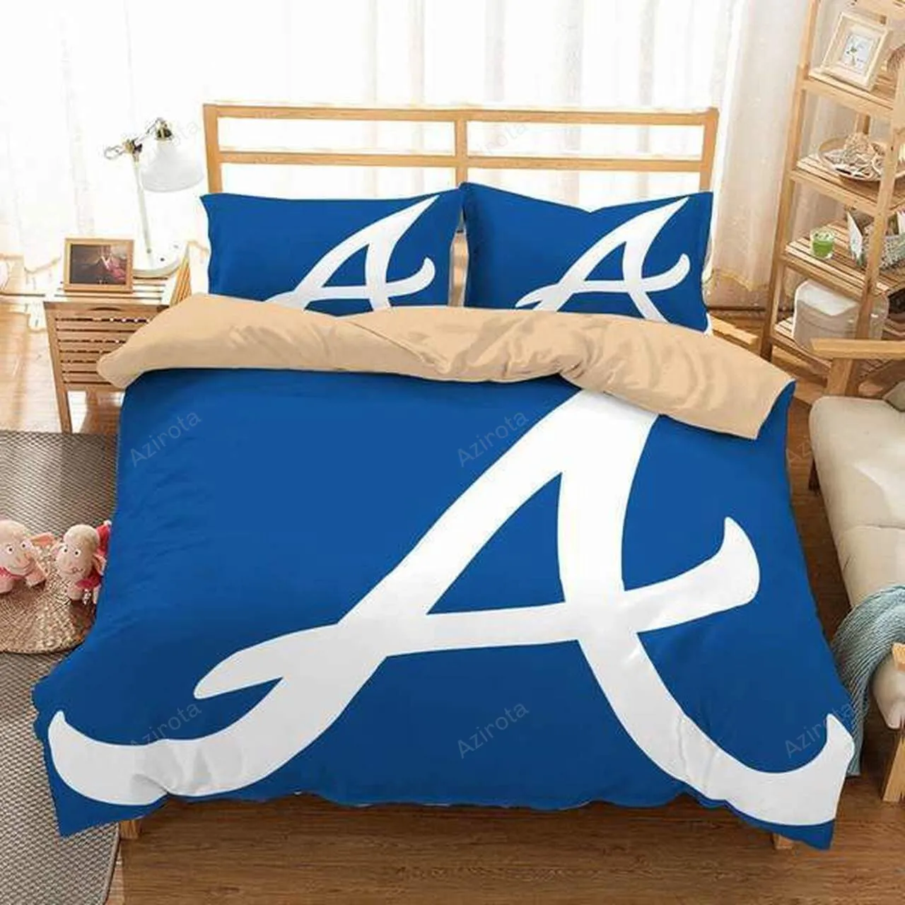Atlanta Braves Bedding Set Ver5