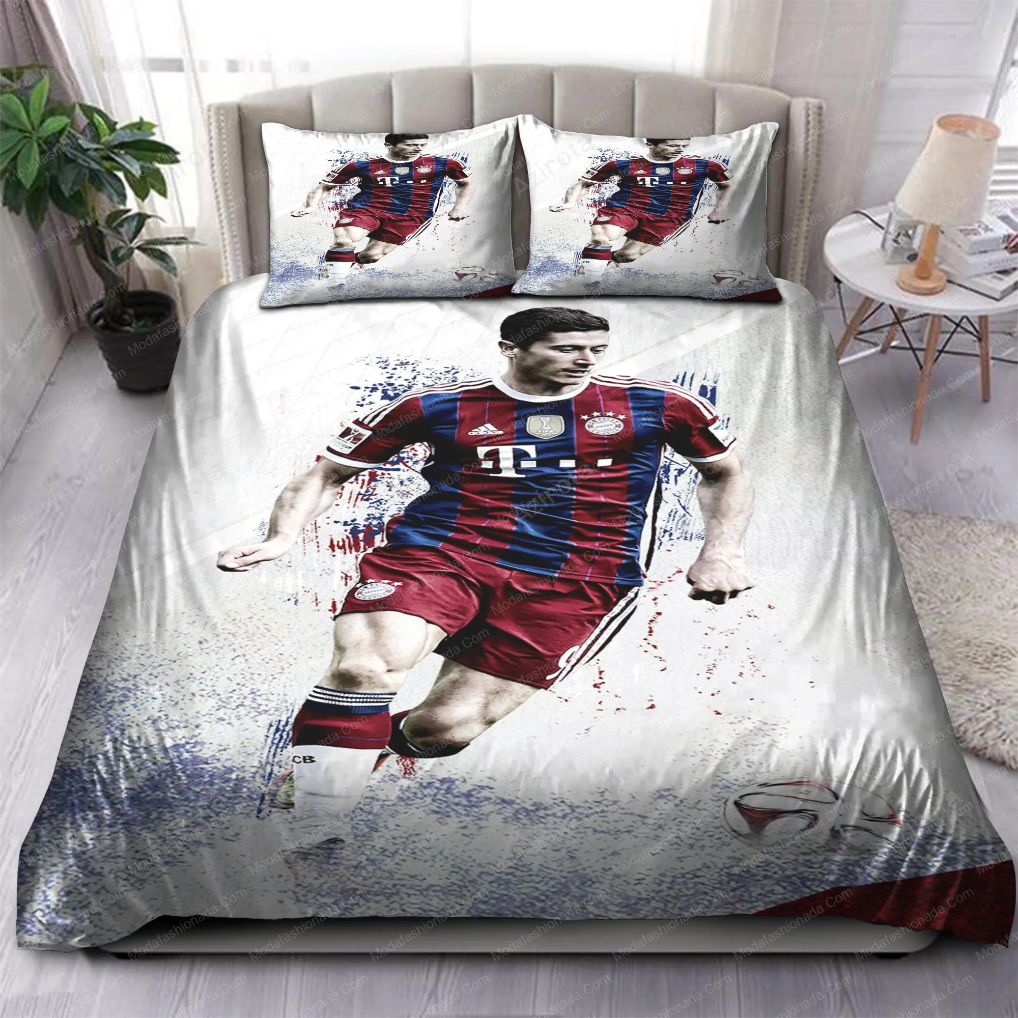 Bundesliga Bayern Munich Lewandowski 96 Bedding Sets