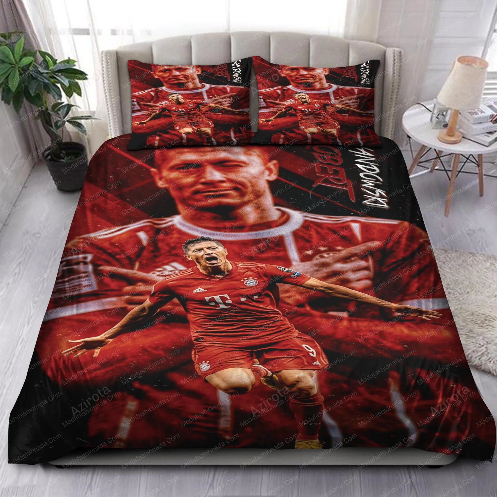 Bundesliga Bayern Munich Lewandowski 81 Bedding Sets