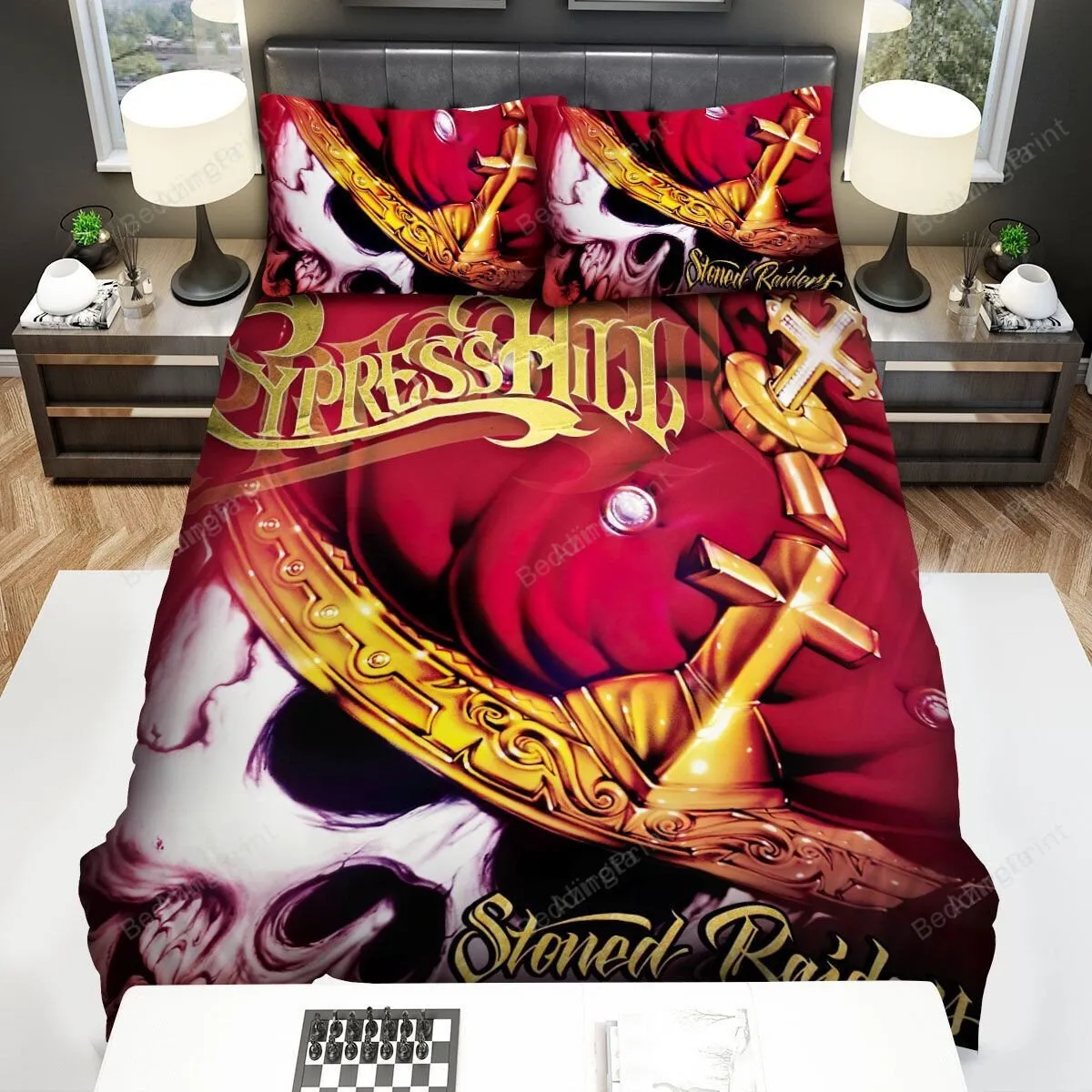 Cypress Hill Stoned Raiders Album Bed Sheets Duvet Cover Bedding Sets