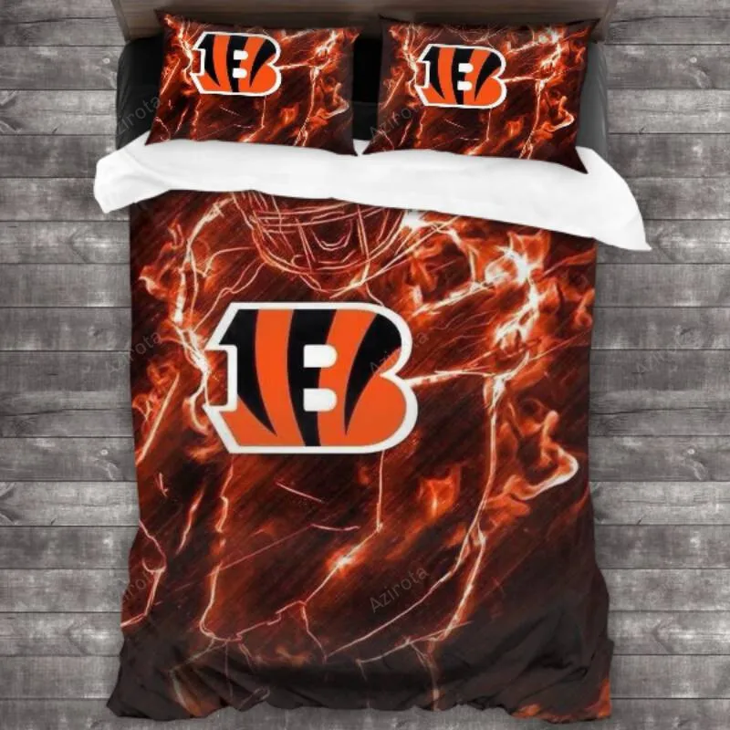 Cincinnati Bengals Orange Bedding Set