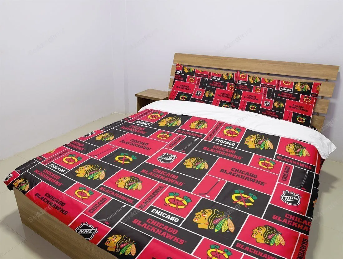 Chicago Blackhawks 2 Styles Bedding Set