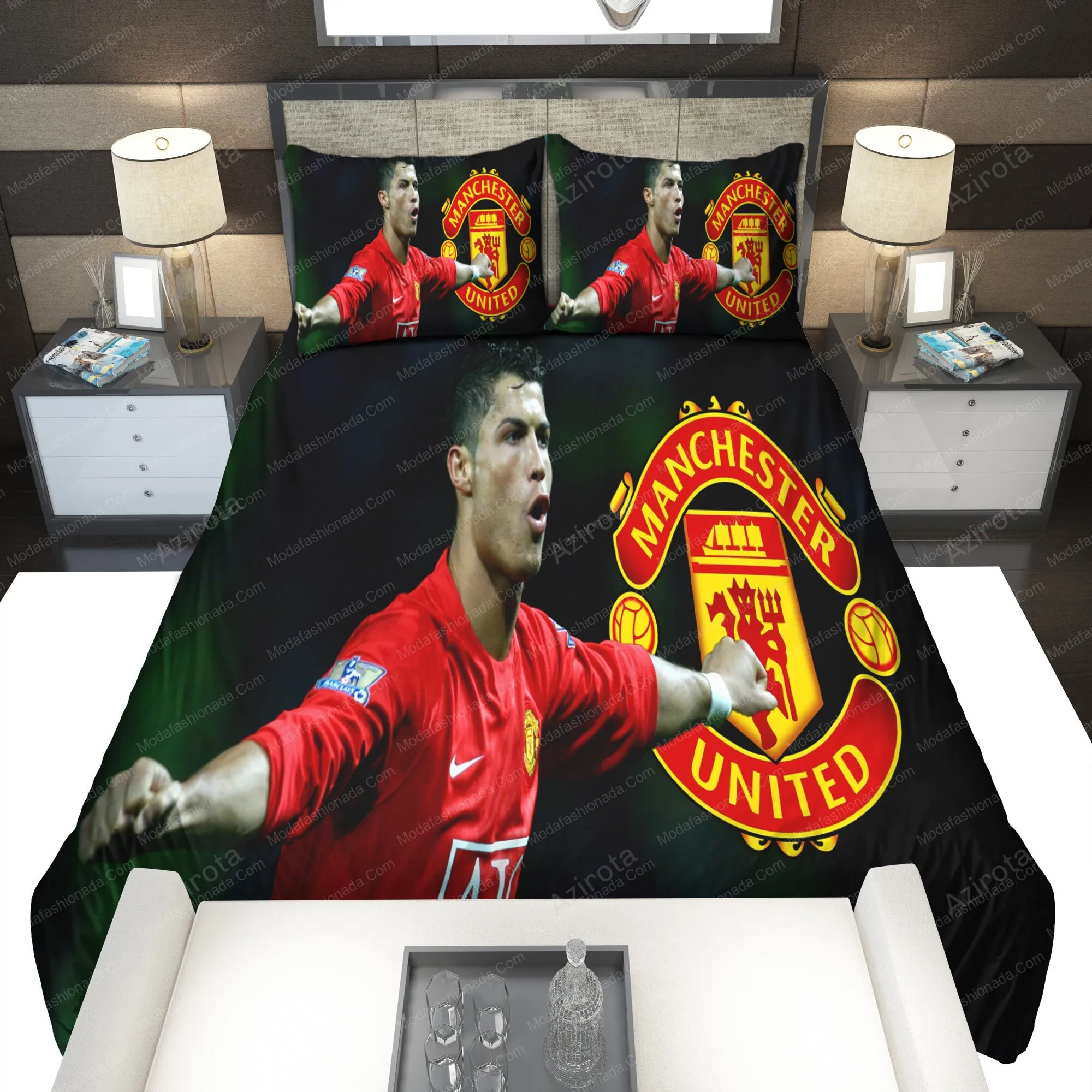 Cristiano Ronaldo Manchester United Bedding Sets