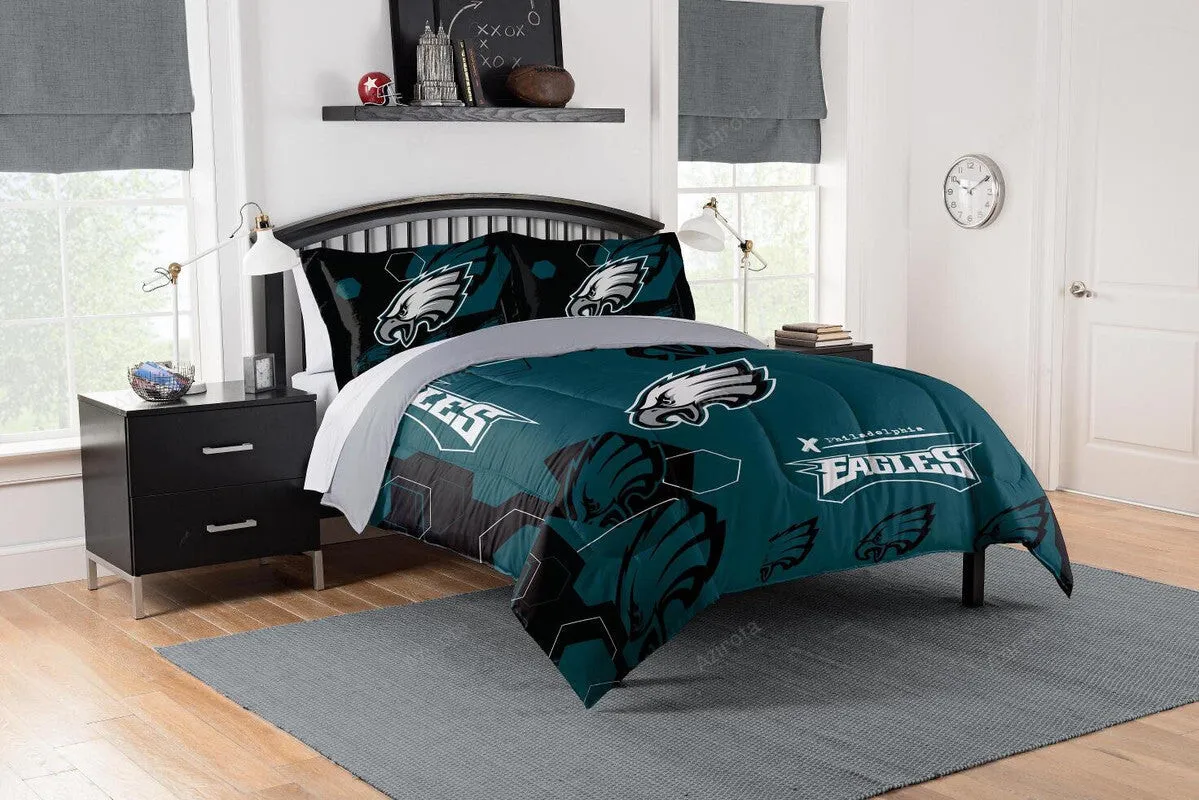 Philadelphia Eagles America Team 3d Bedding Set Gift For Fan Lovers
