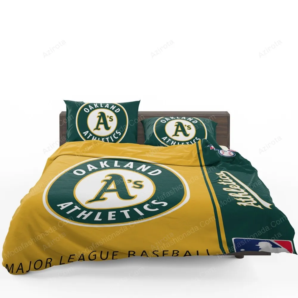 Oakland Athletics Baseball American League Sport 1 Bedding Set