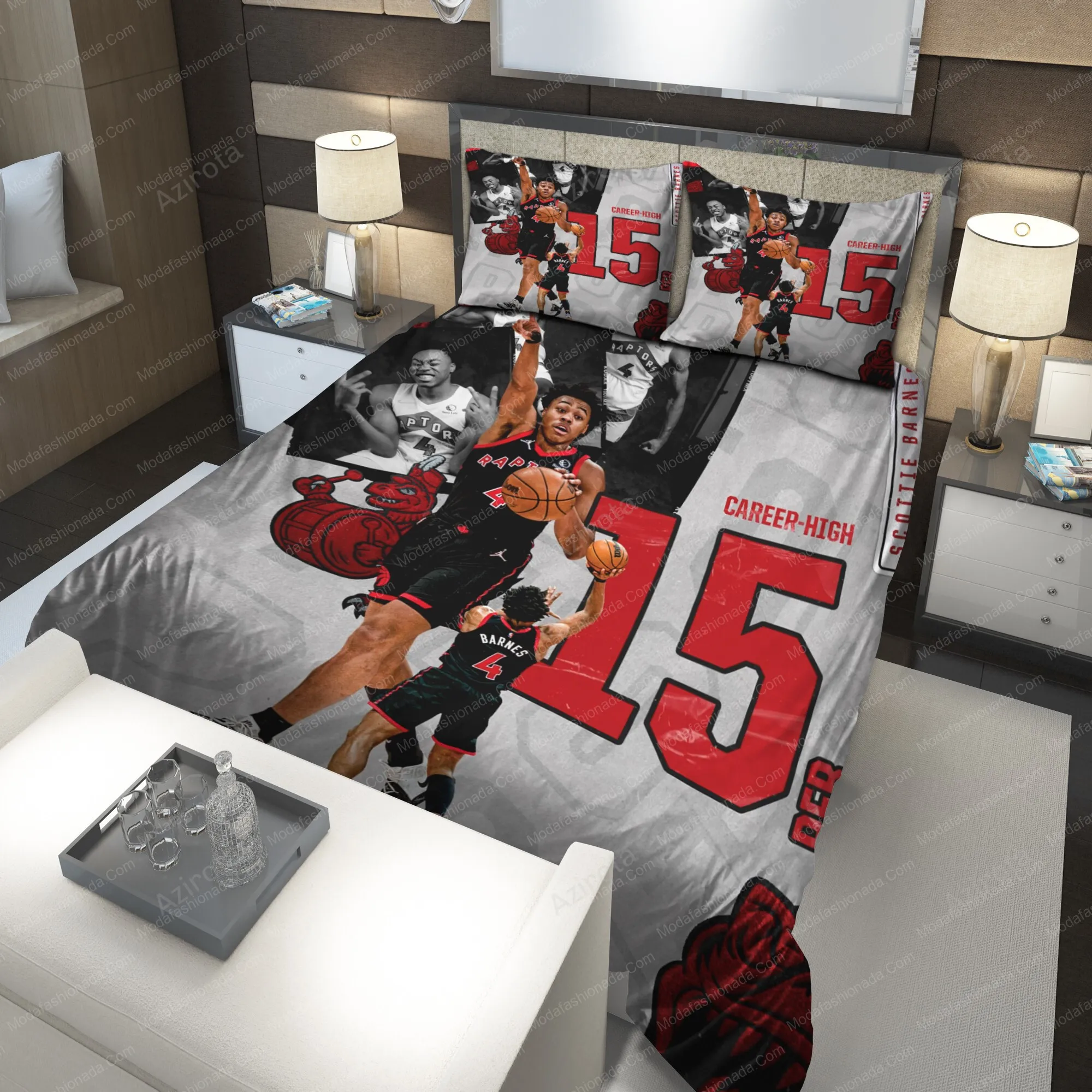 Scottie Barnes Toronto Raptors 196 Bedding Sets