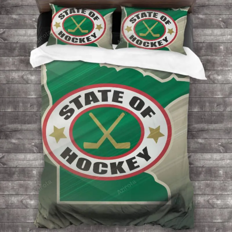 Minnesota Wild Bedding Set V1