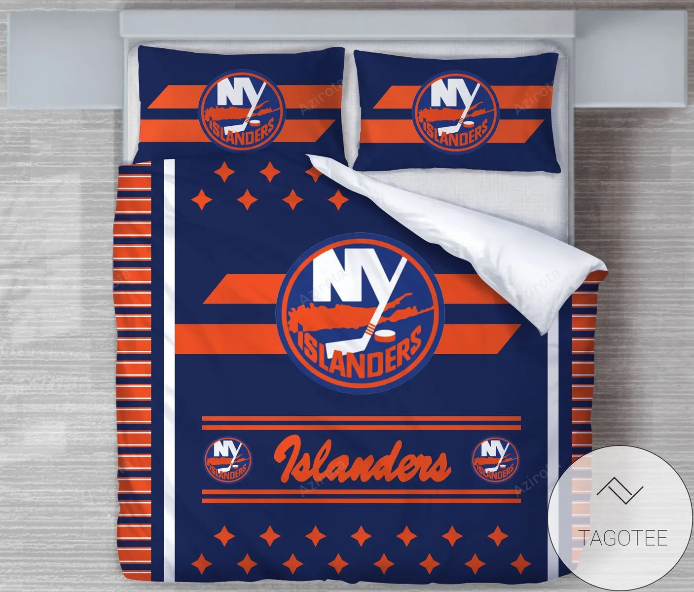 New York Islanders Bedding Set V1