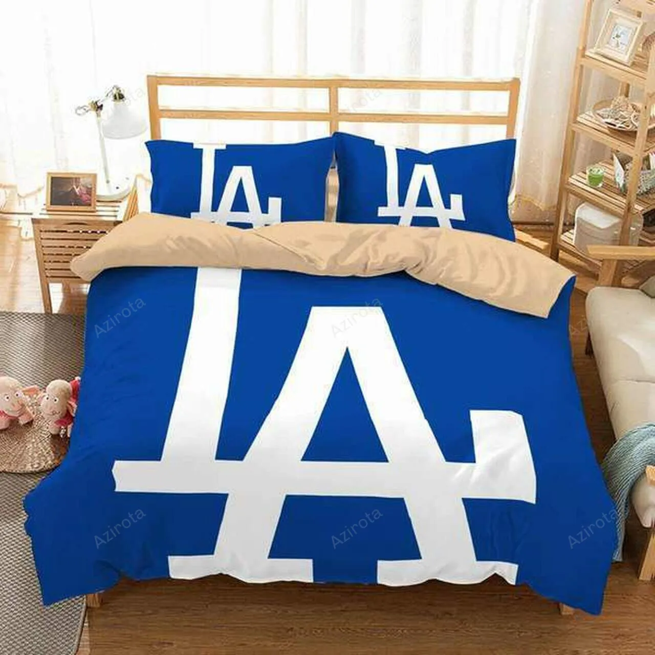 Los Angeles Dodgers Bedding Set V6