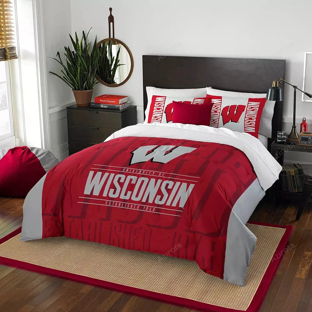Wisconsin Badgers Bedding Set
