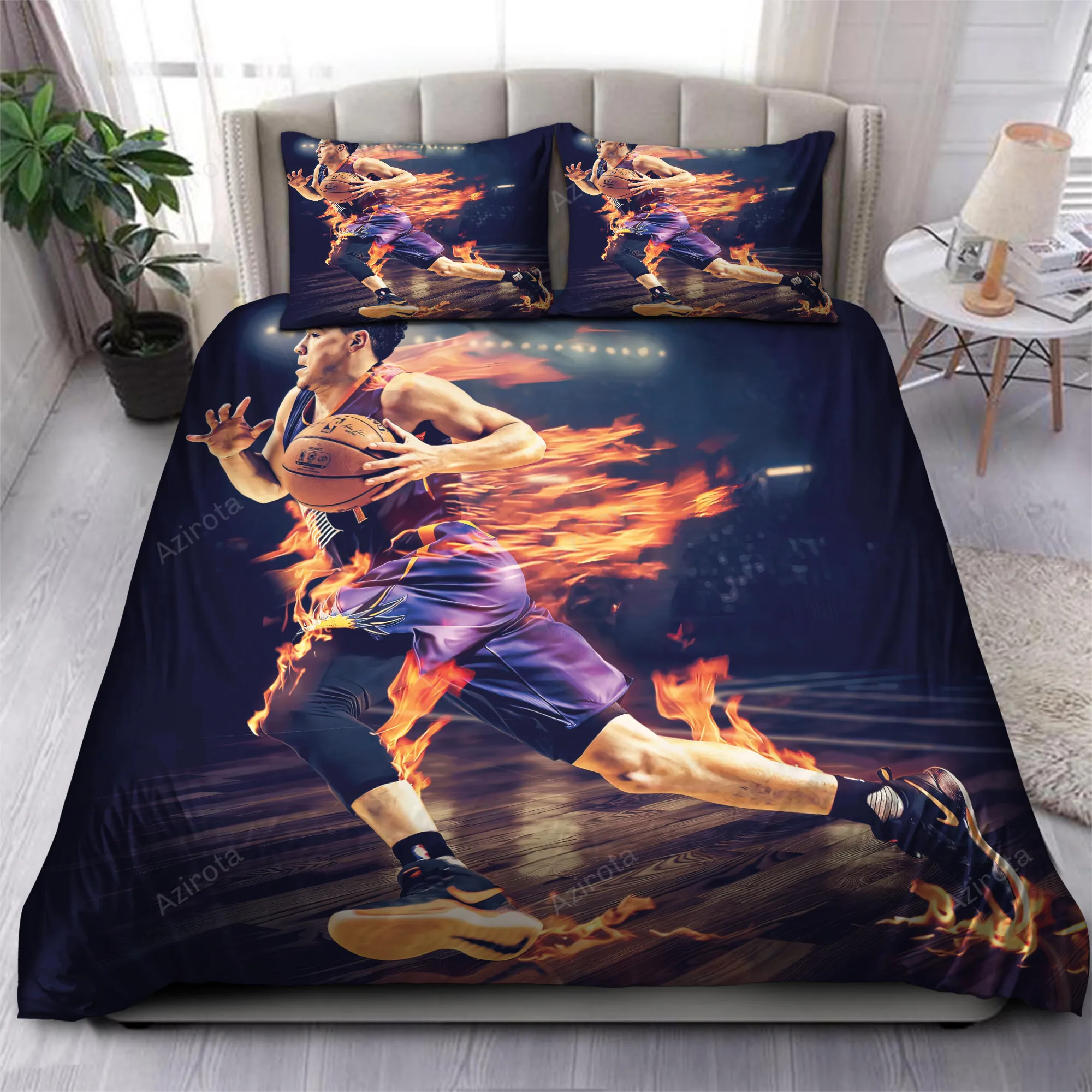 Devin Booker Phoenix Suns 88 Bedding Sets