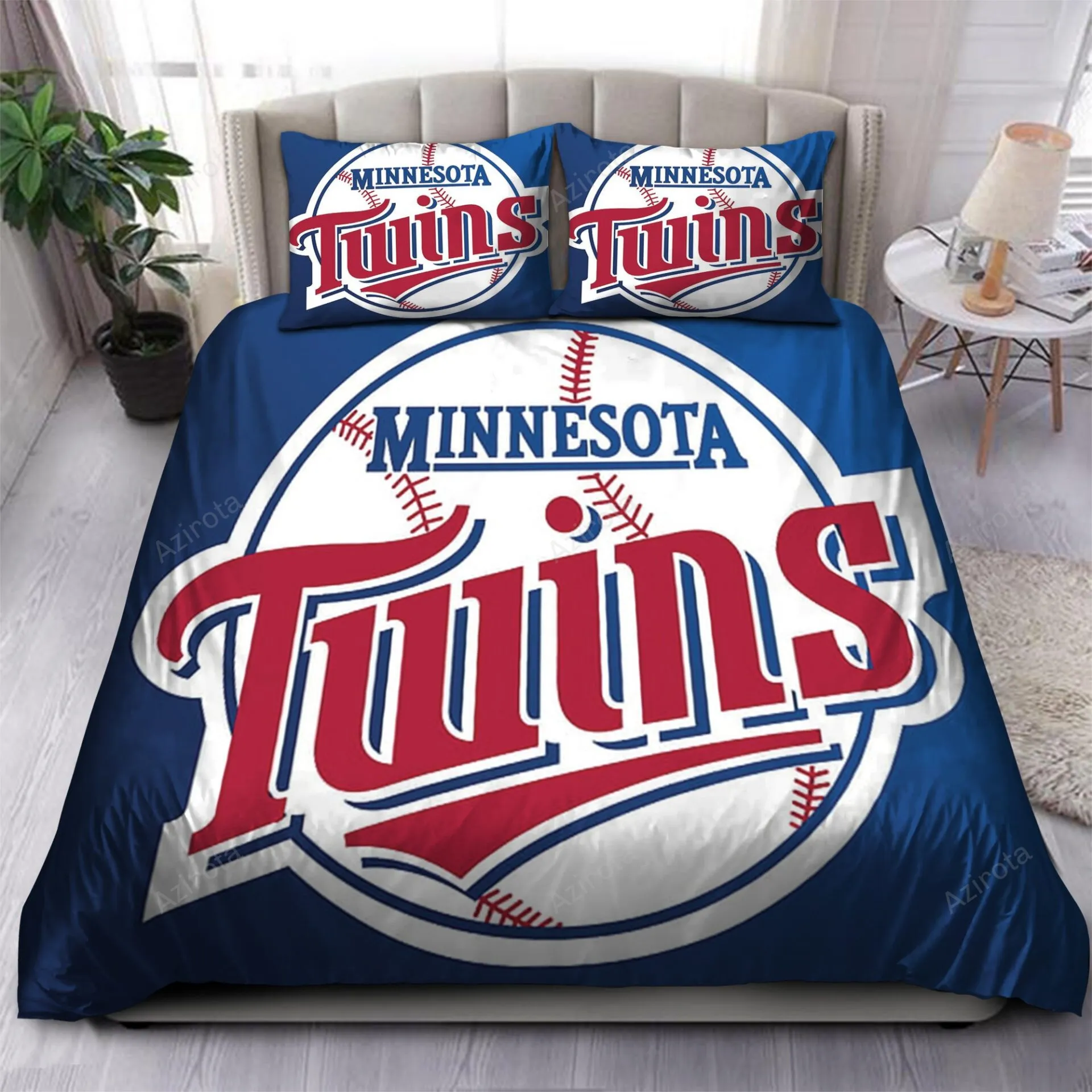 Minnesota Twins Bedding Set V4