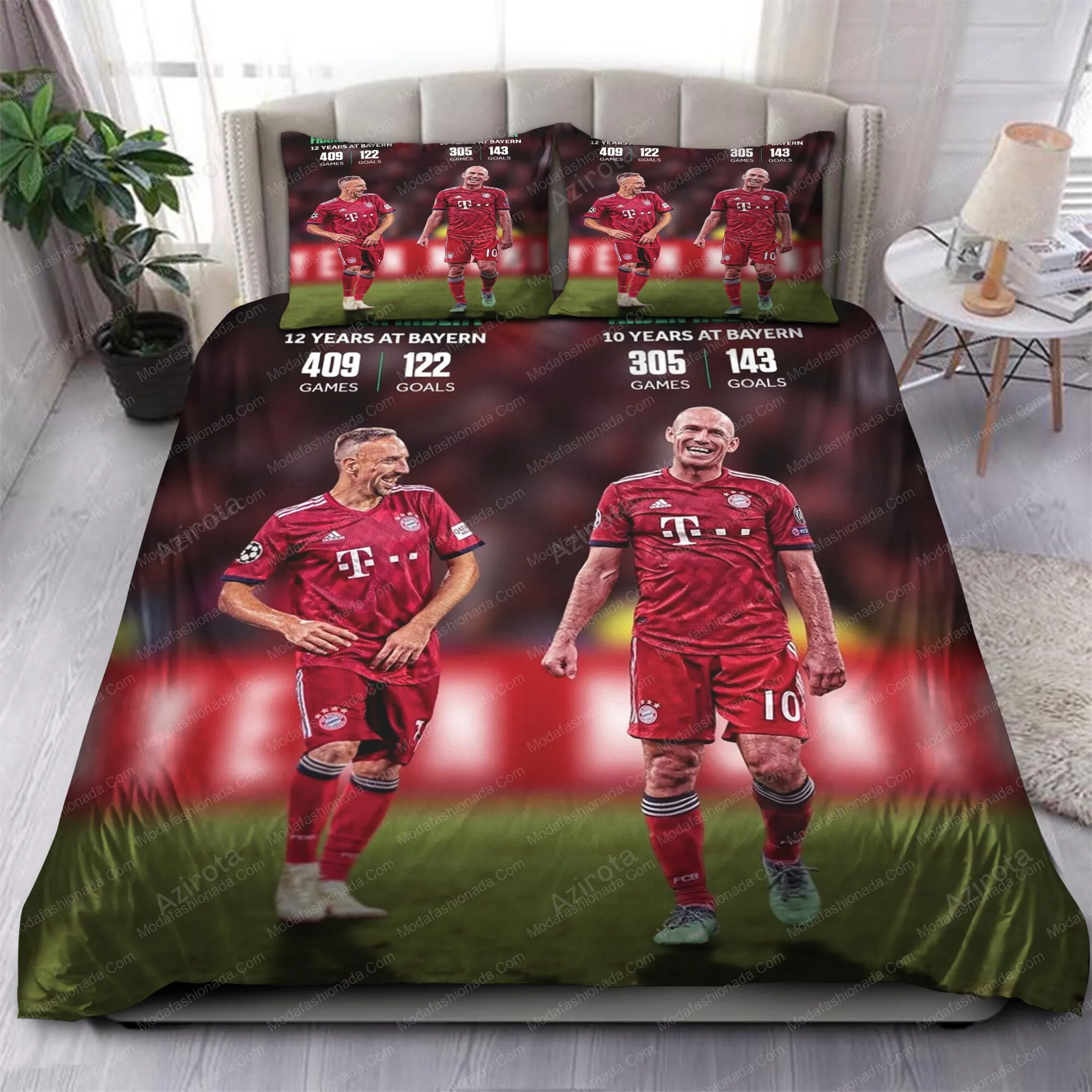 Robbery Bayern Muchen Bundesliga 75 Bedding Sets