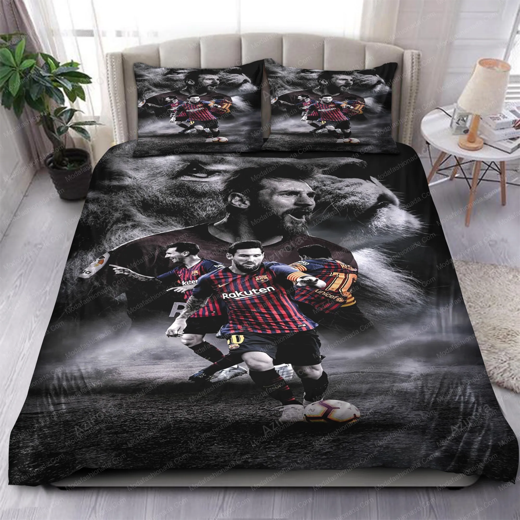 Fc Barcelona Lionel Messi 54 Bedding Sets