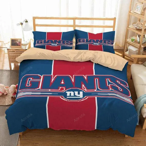 New York Giants 3D Customized Duvet Cover Bedding Set