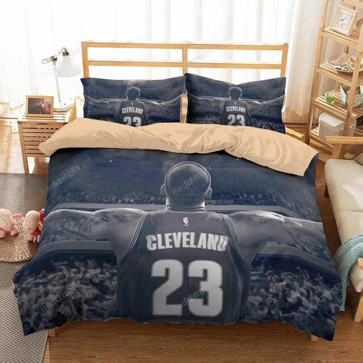 Lebron James 4 Duvet Cover Bedding Set