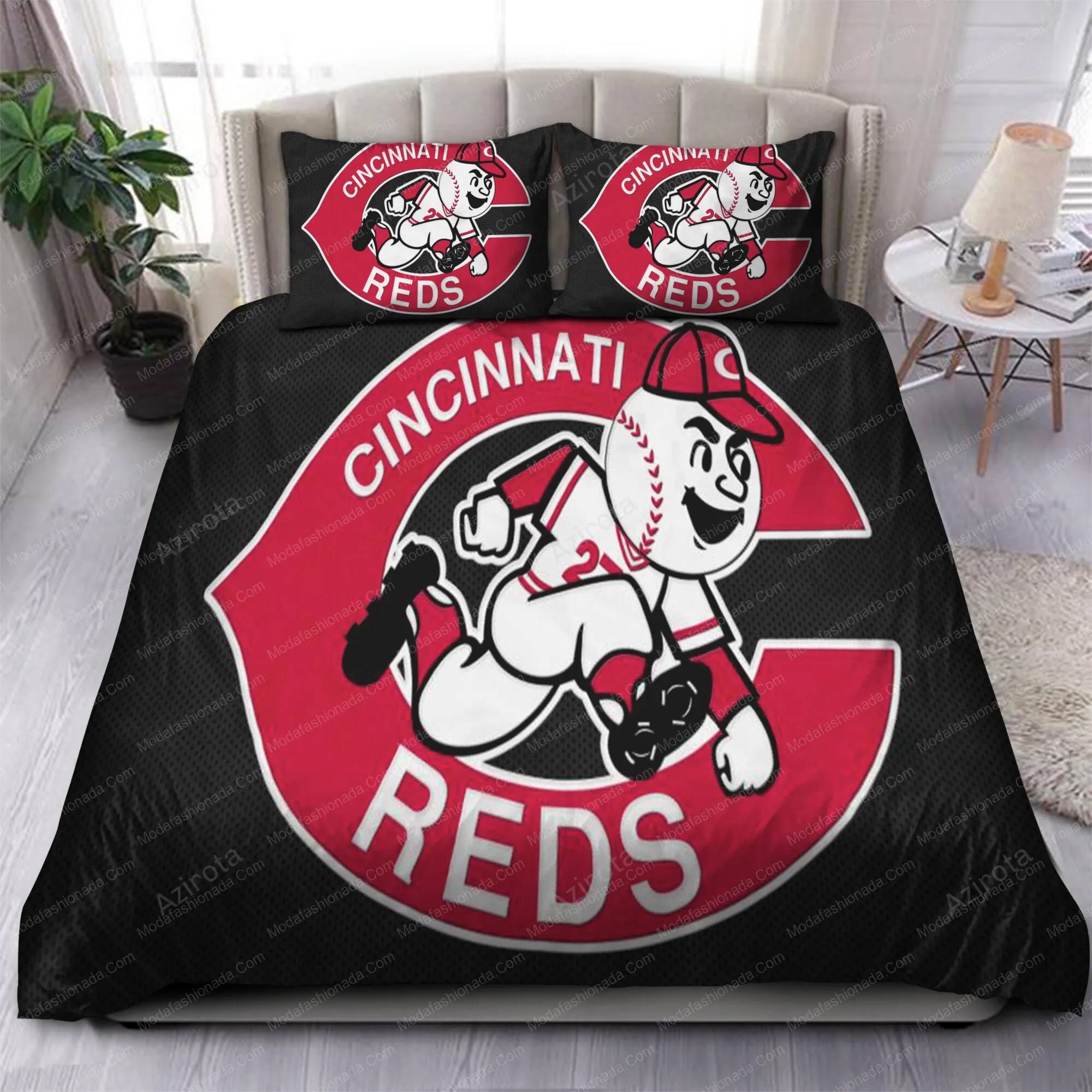 Logo Cincinnati Reds 82 Bedding Sets