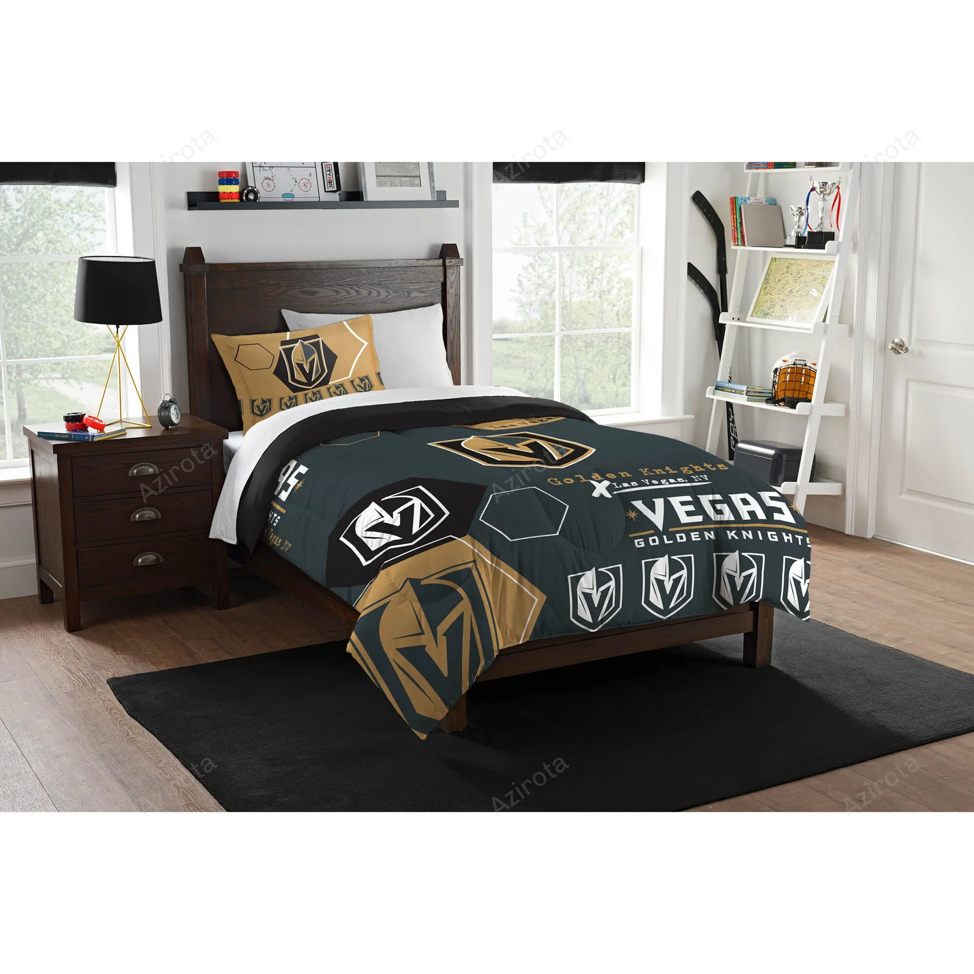 Vegas Golden Knights Bedding Set For Fans Duvet Cover Set