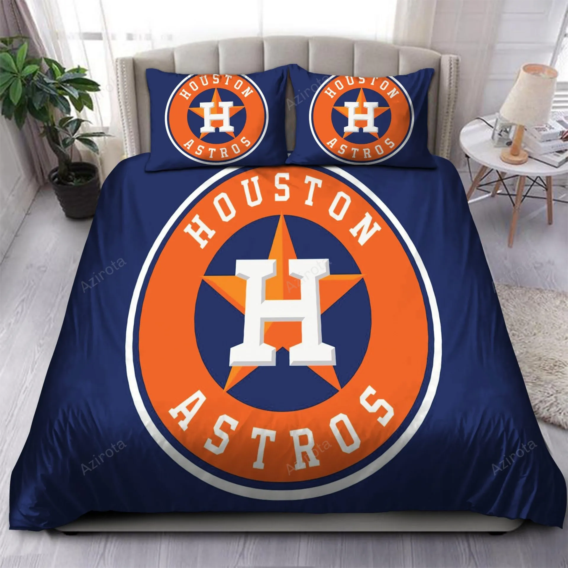 Houston Astros Bedding Set V6
