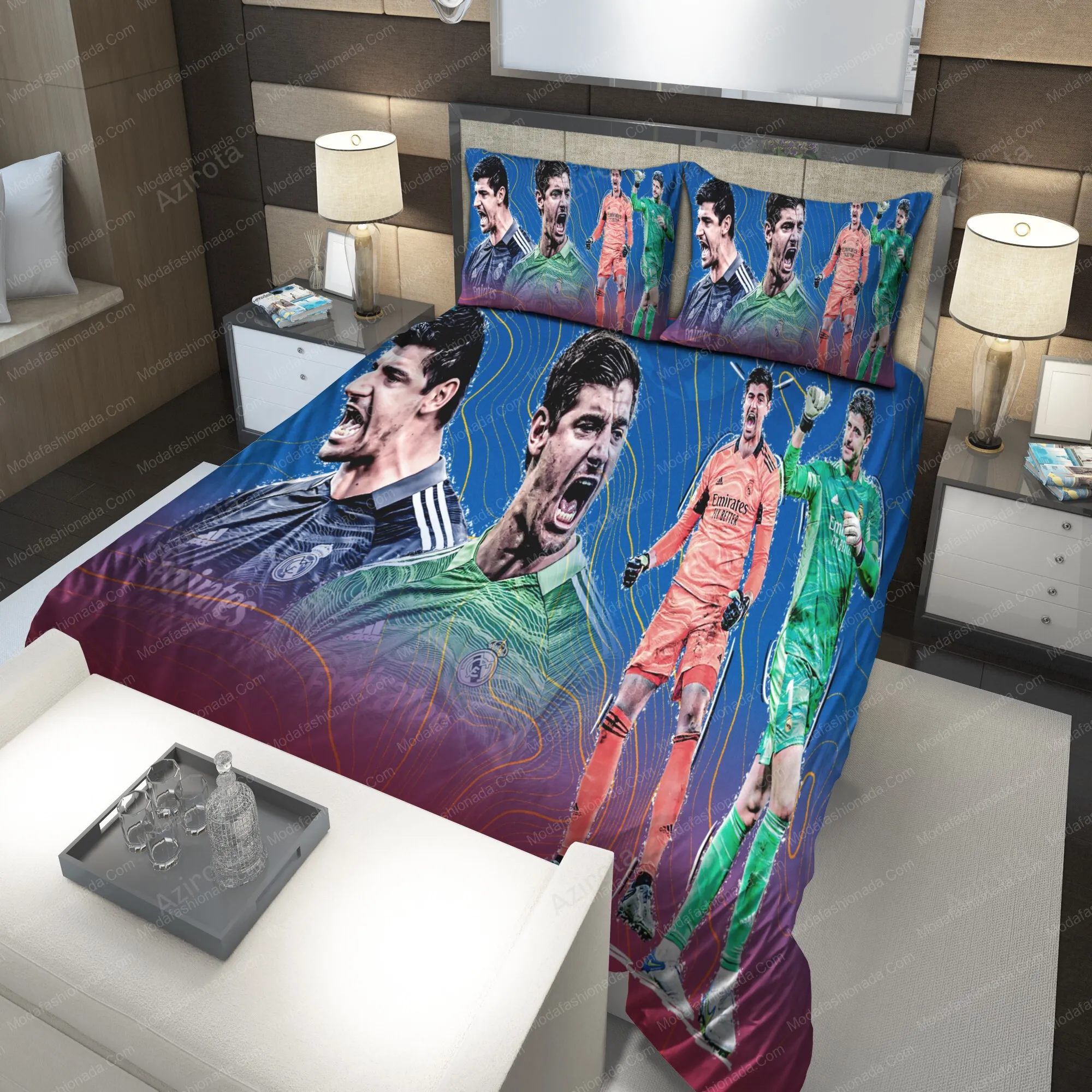 Thibaut Courtois Real Madrid 28 Bedding Sets
