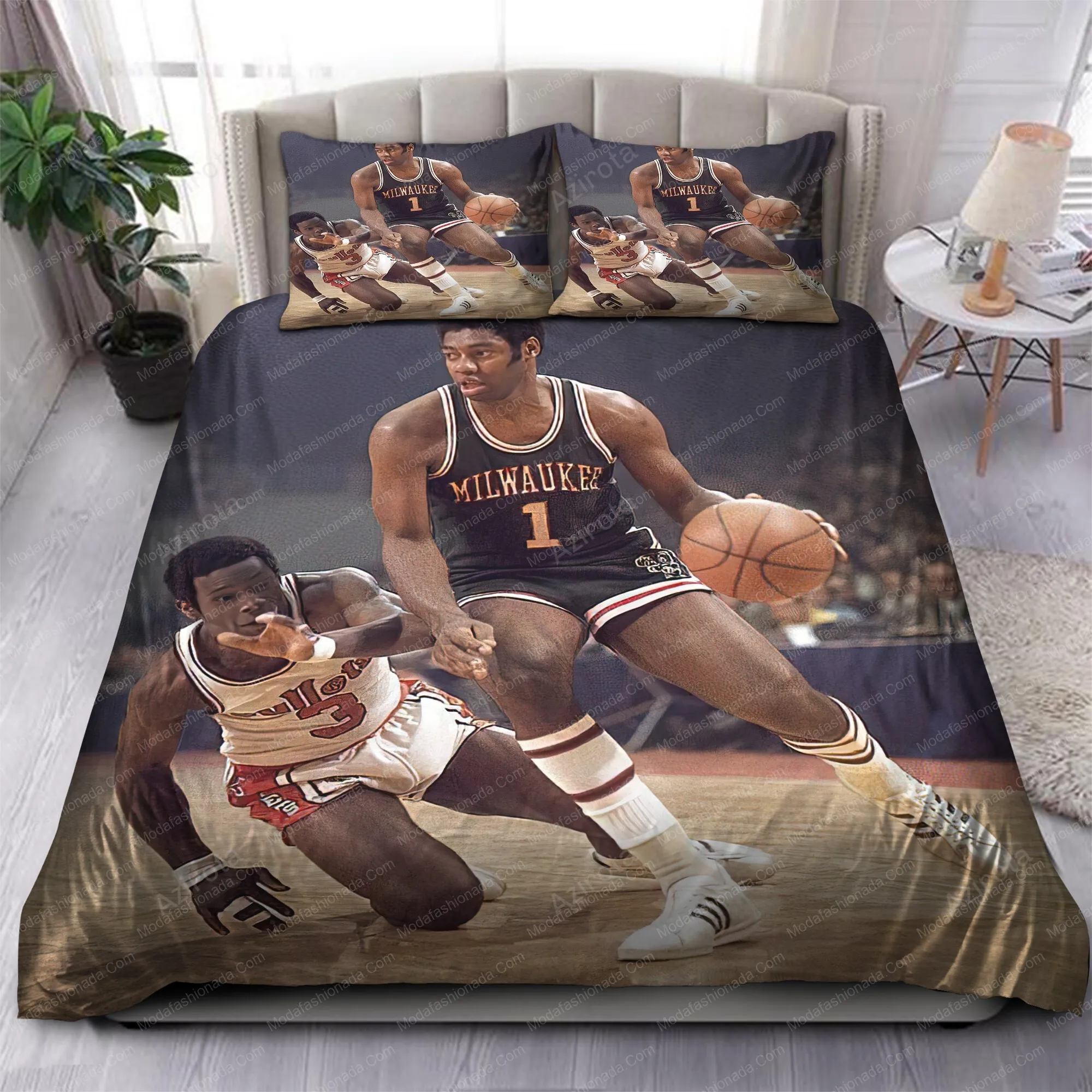 Milwaukee Bucks Oscar Robertson Finals 67 Bedding Sets