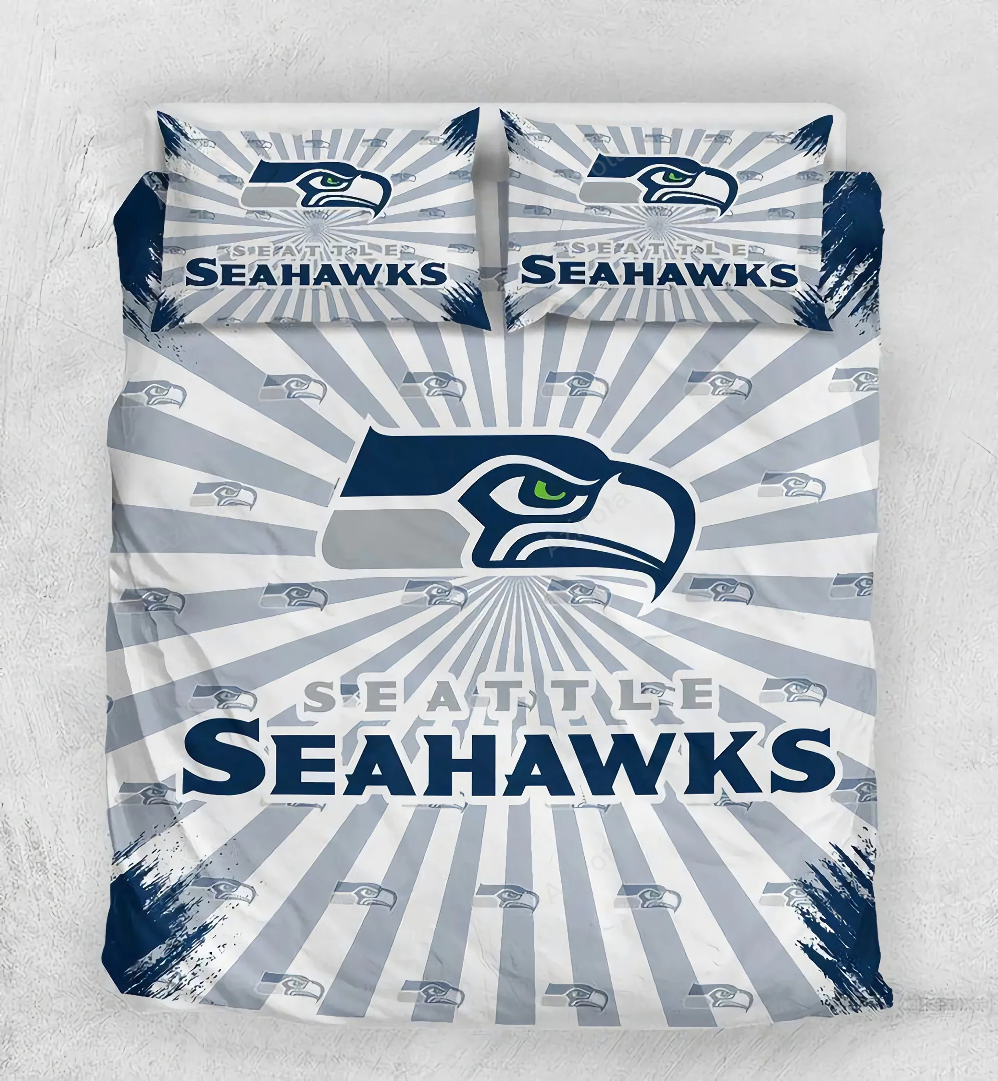 Seattle Seahawks Football Sport 3 Bedding Set