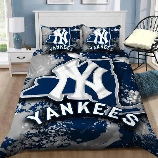 New York Yankees Bedding Set Ver 3 Duvet Cover Pillow Cases
