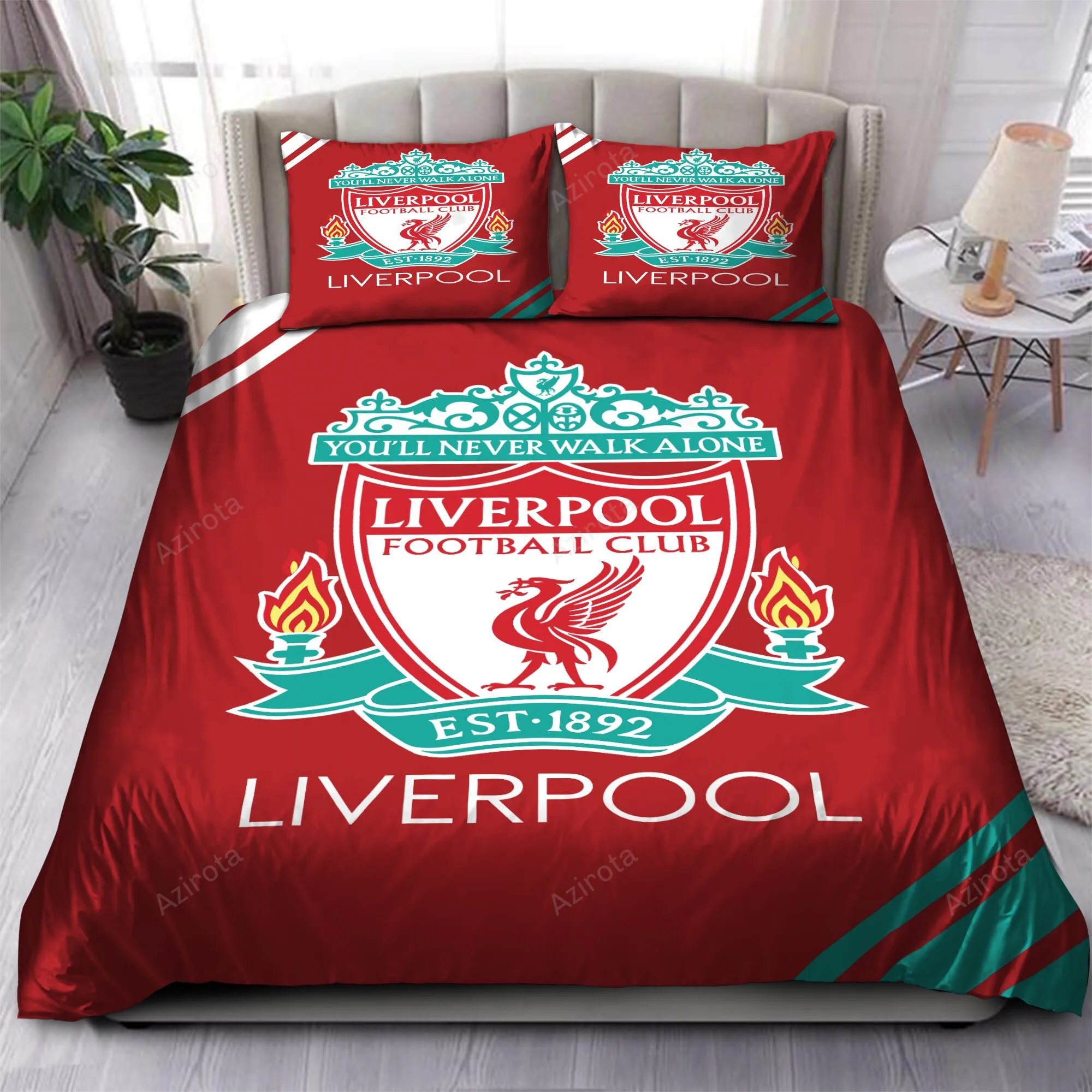 Logo Liverpool EPL 150 Bedding Sets