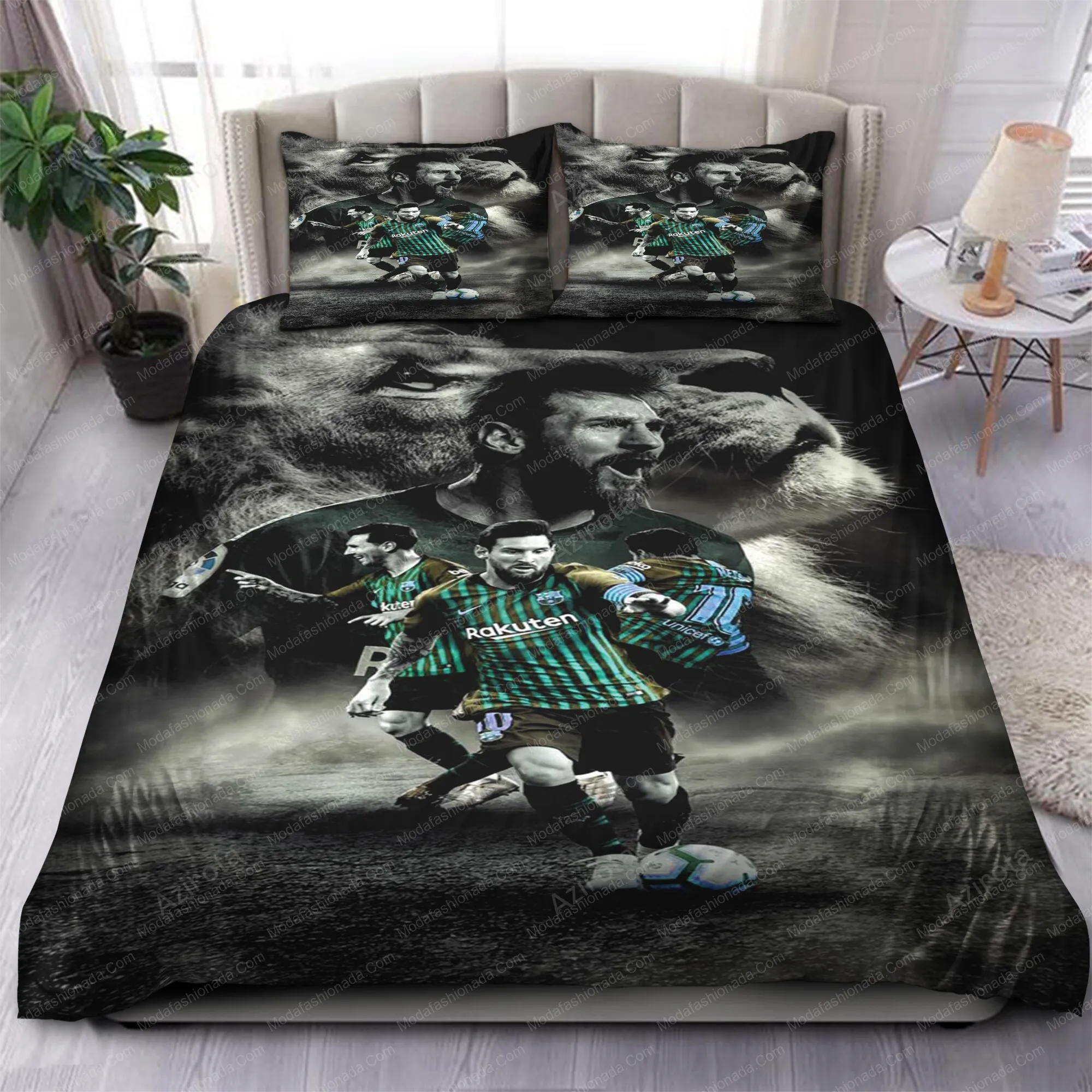 Fc Barcelona Lionel Messi 55 Bedding Sets