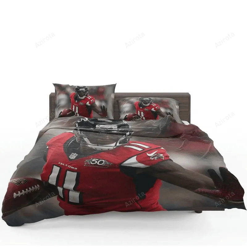 Julio Jones Professional Football Player Bedding Set