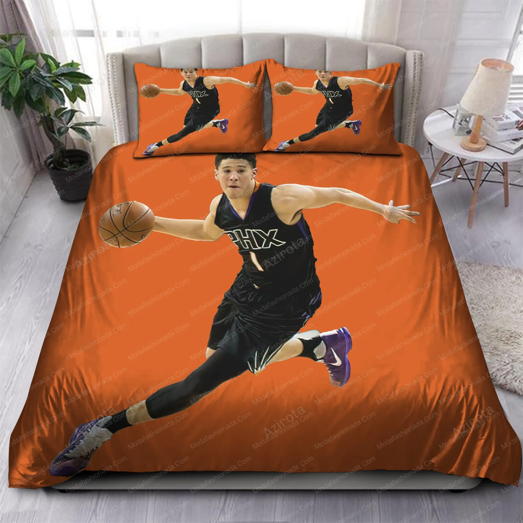 Devin Booker Phoenix Suns 84 Bedding Sets
