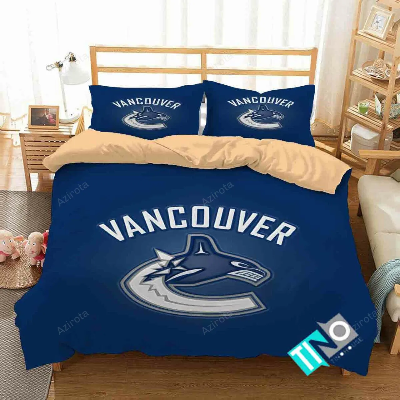 Vancouver Canucks Bedding Set V3