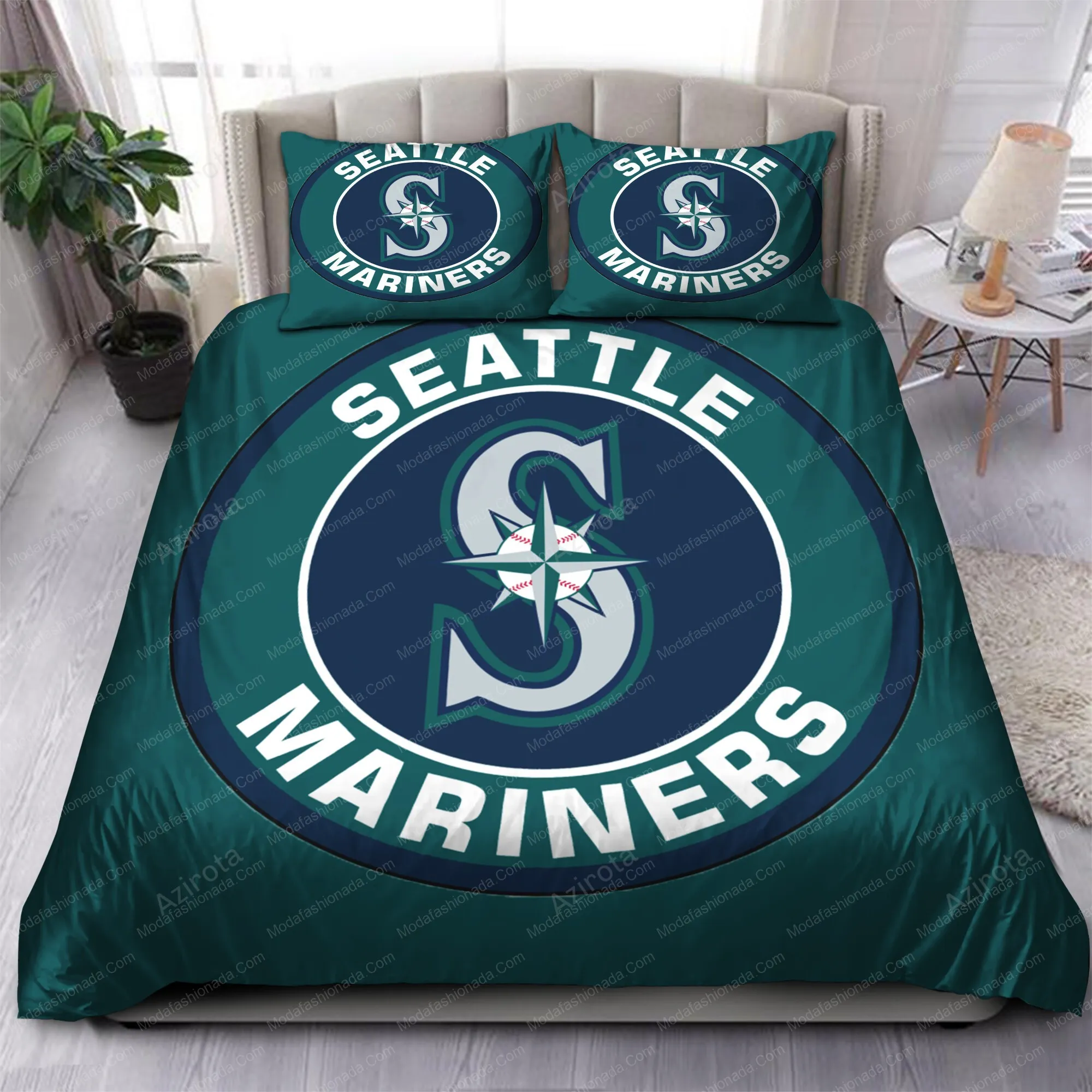 Logo Seattle Mariners 161 Bedding Sets