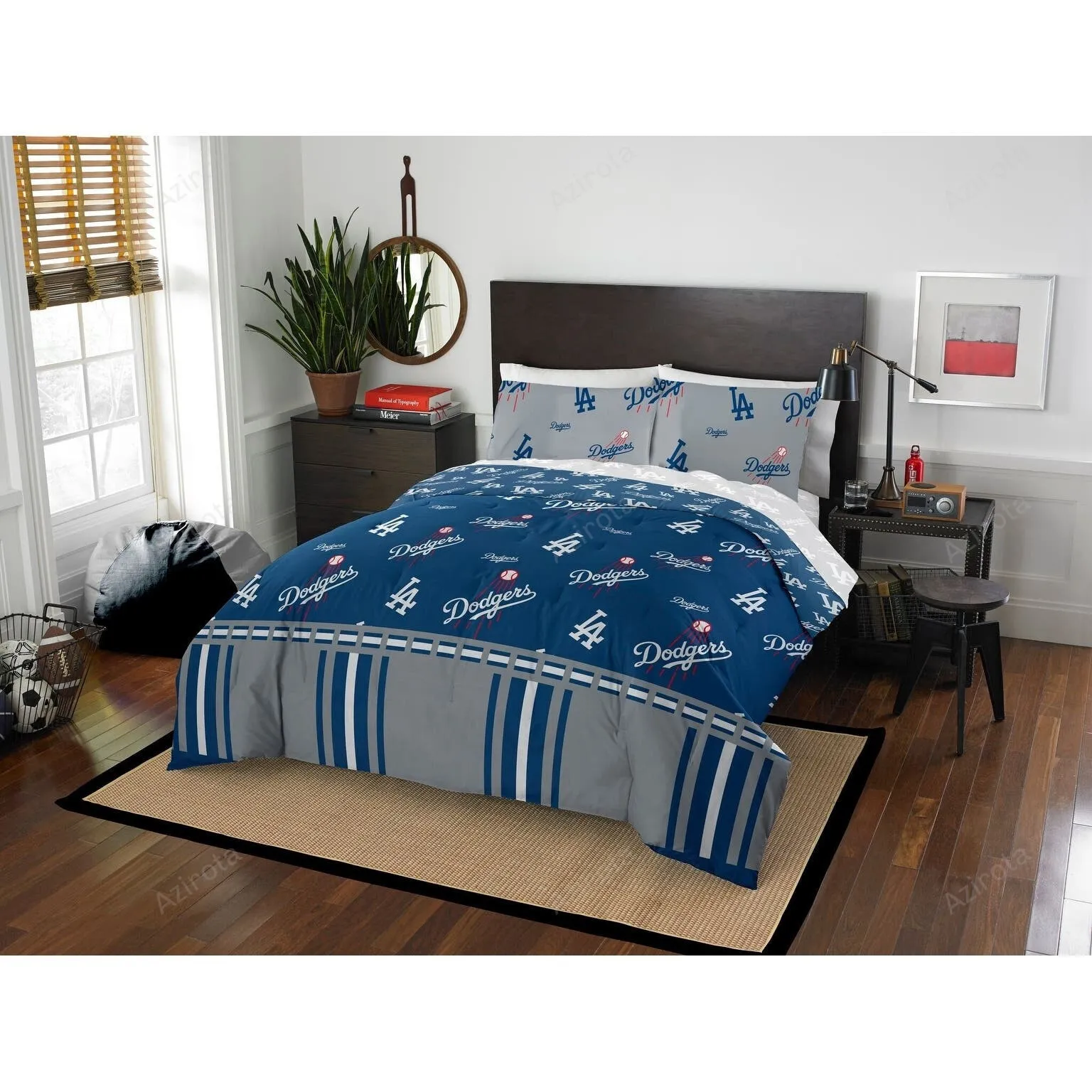 Los Angeles Dodgers Bedding Set V2