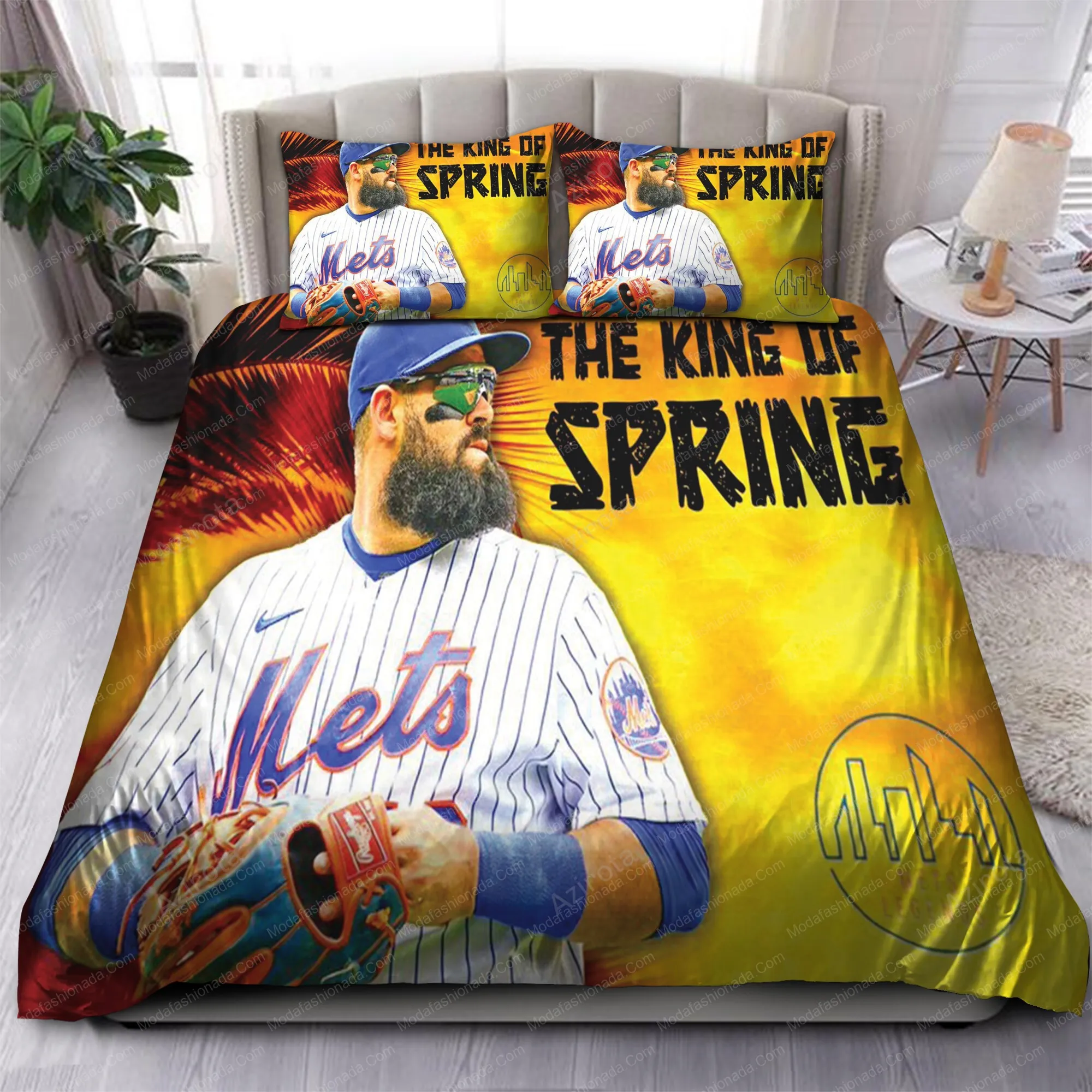 Luis Guillorme New York Mets 125 Bedding Sets
