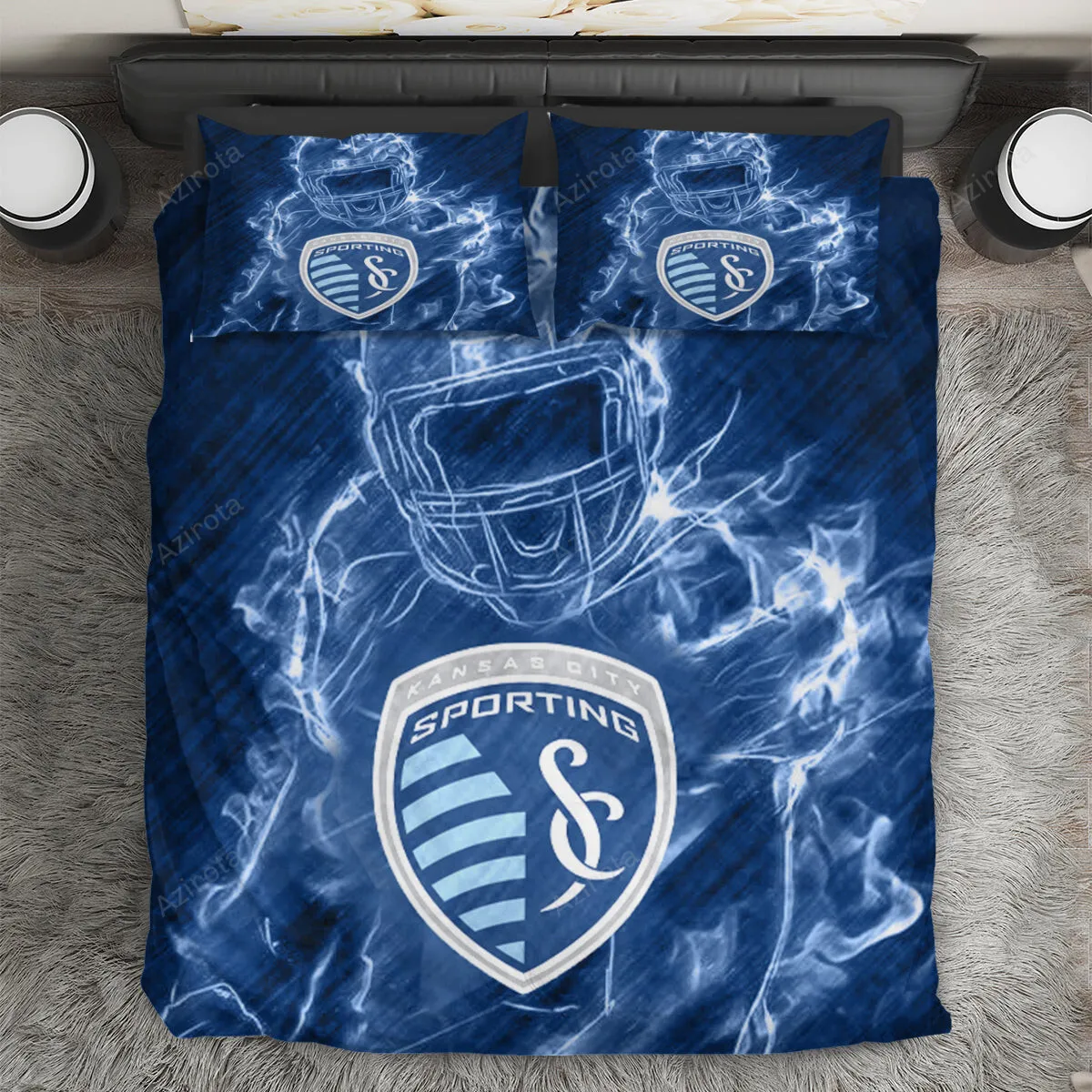 ing Kansas City Legend 3PCS Bedding Set Duvet Cover And Pillow Cases Gift For Fan