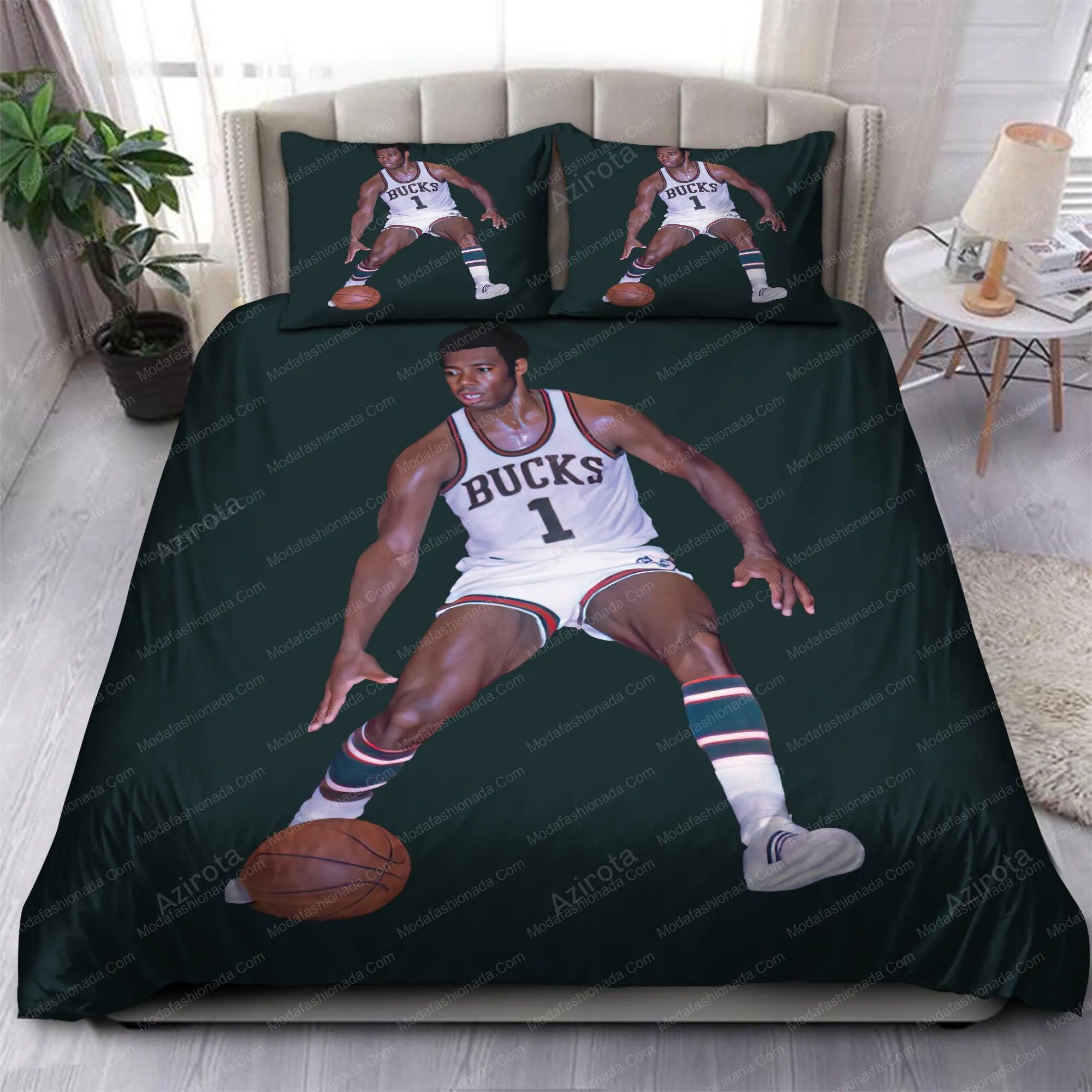 Milwaukee Bucks Oscar Robertson 69 Bedding Sets