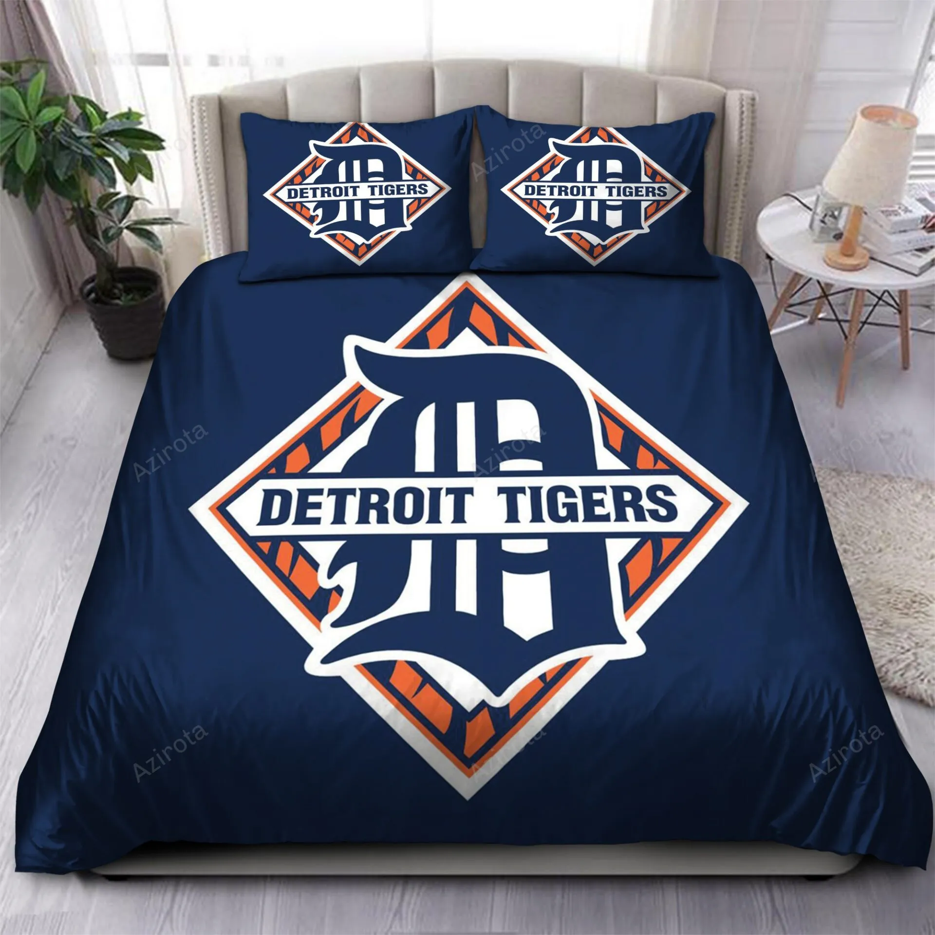 Detroit Tigers Bedding Set V2