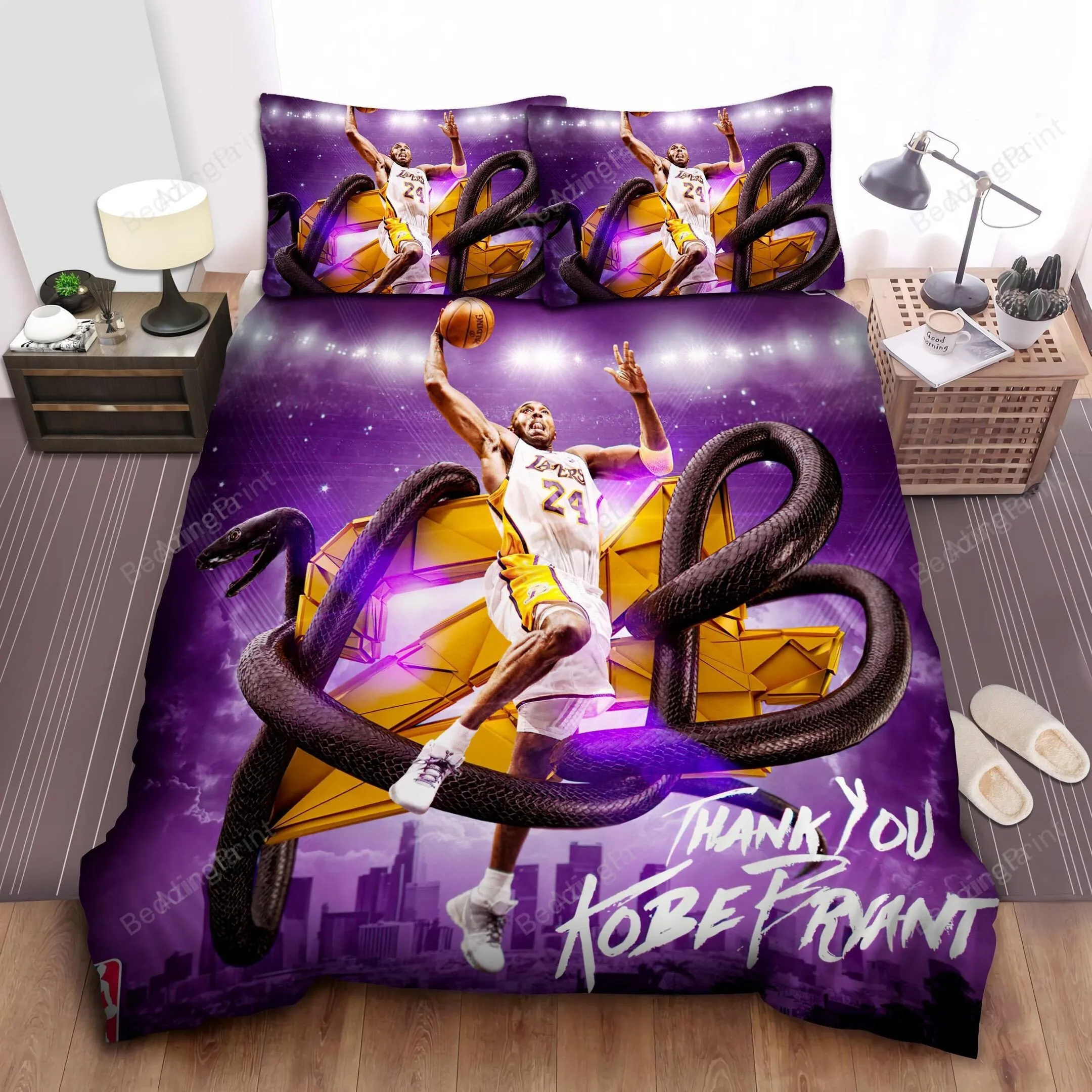 Thank You Kobe Bryant Bed Sheets Duvet Cover Bedding Sets