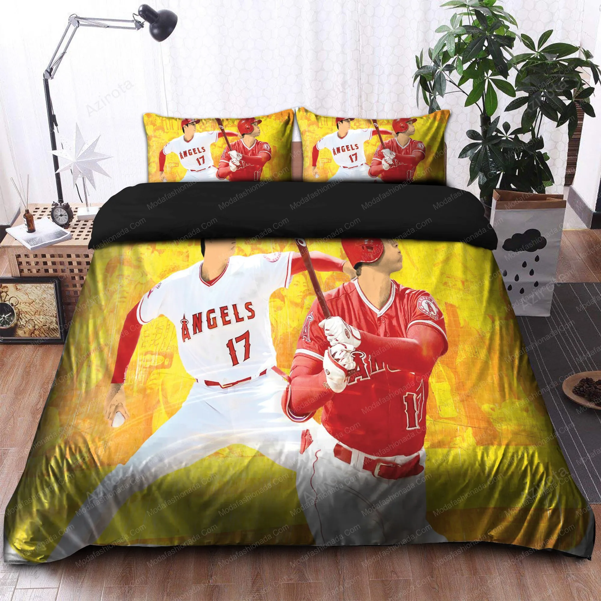 Shohei Ohtani Los Angeles Angels 35 Bedding Sets