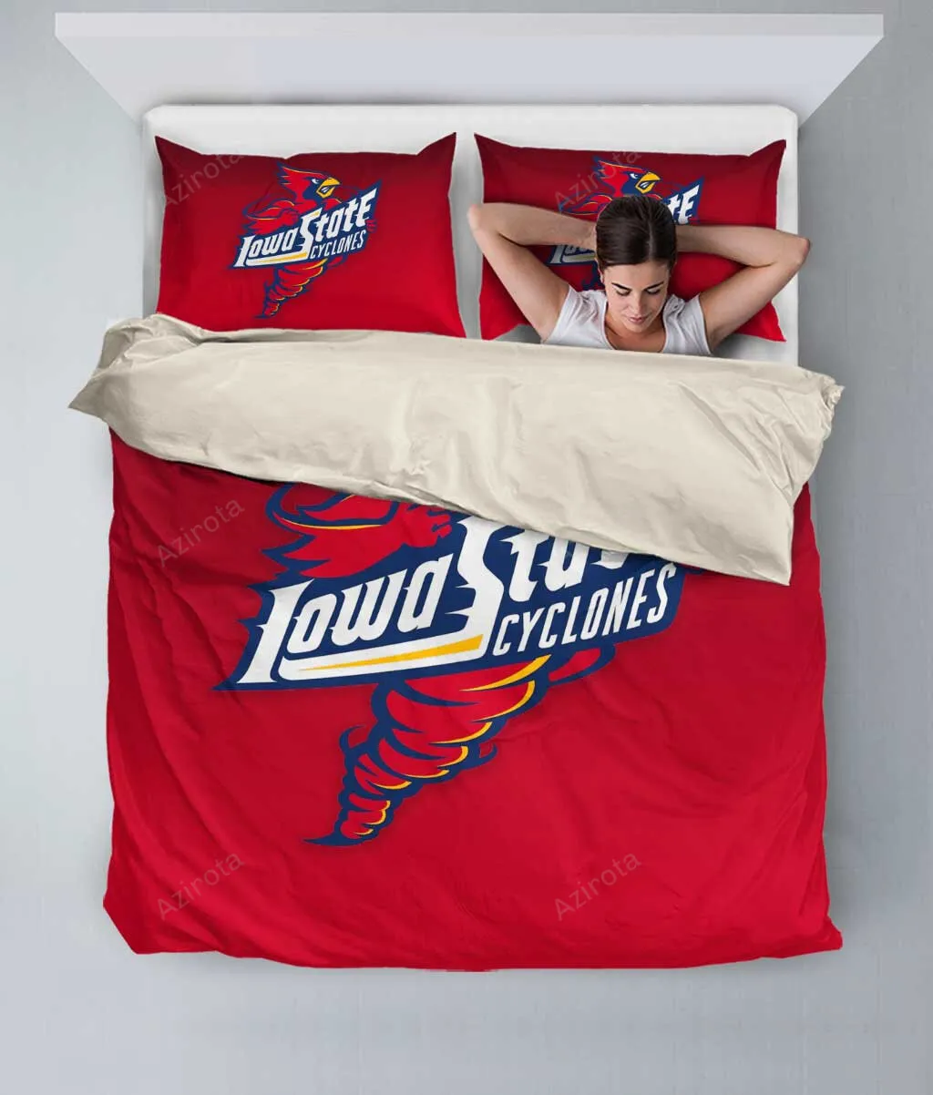 Iowa State Cyclones Cardinal Mascot Bedding Set