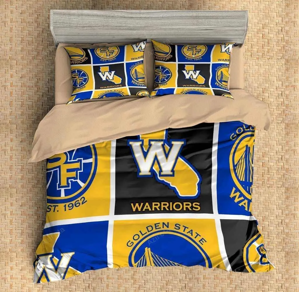 Golden State Warriors Bedding Set V4