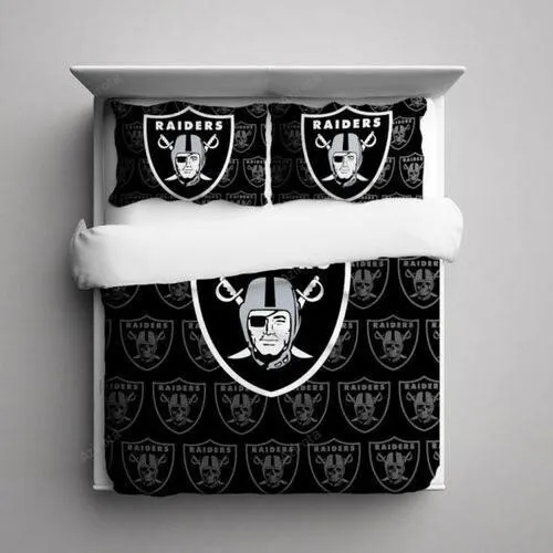 Oakland Raiders 01 3D Customize Bedding Set Duvet CoverSet Bedroom Set