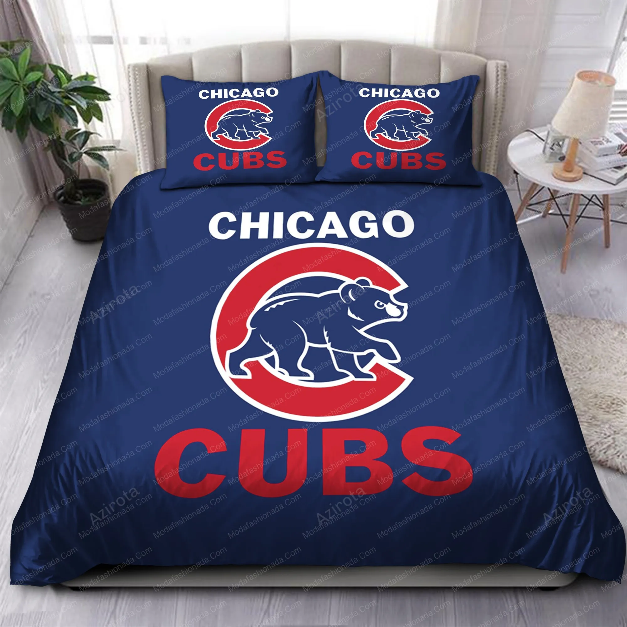 Logo Chicago Cubs 69 Bedding Sets