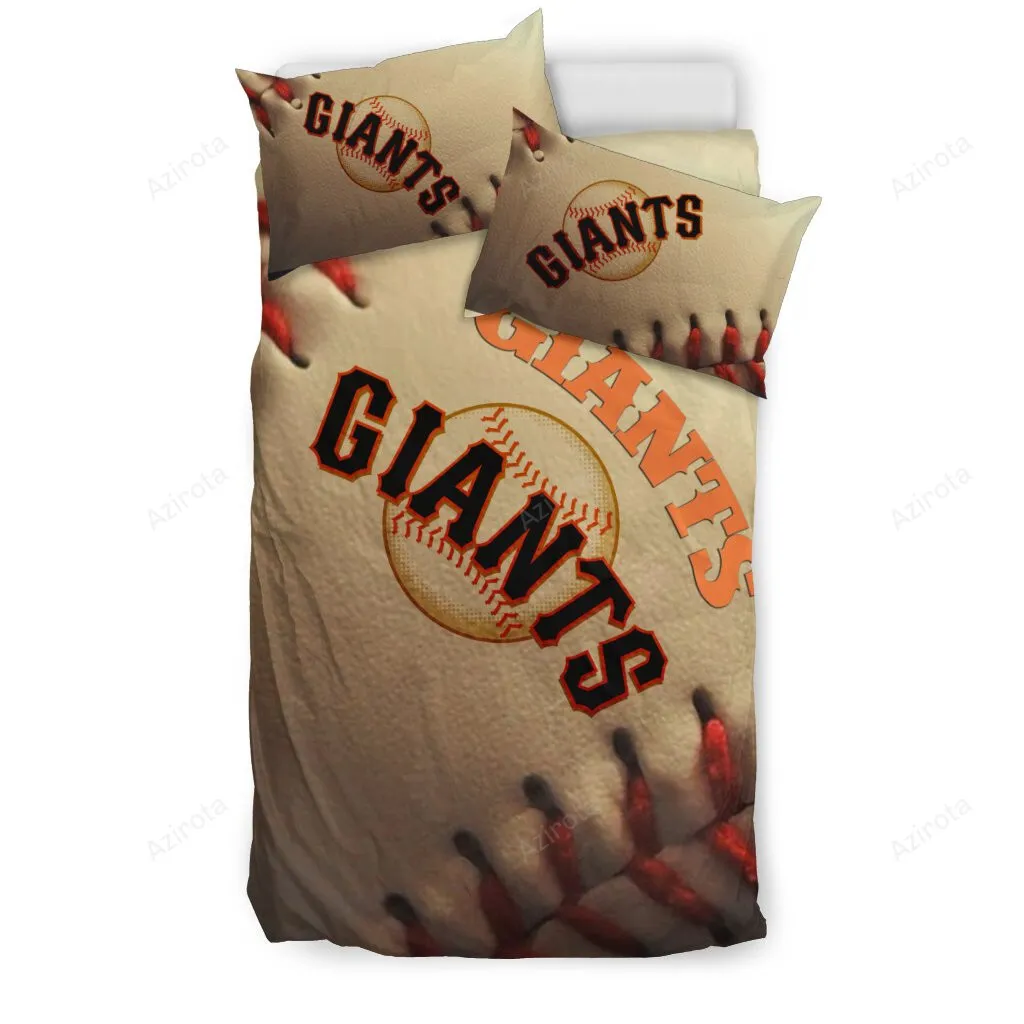 Rugby Superior Comfortable San Francisco Giants 3PCS Bedding Set Duvet Cover And Pillow Cases 5074