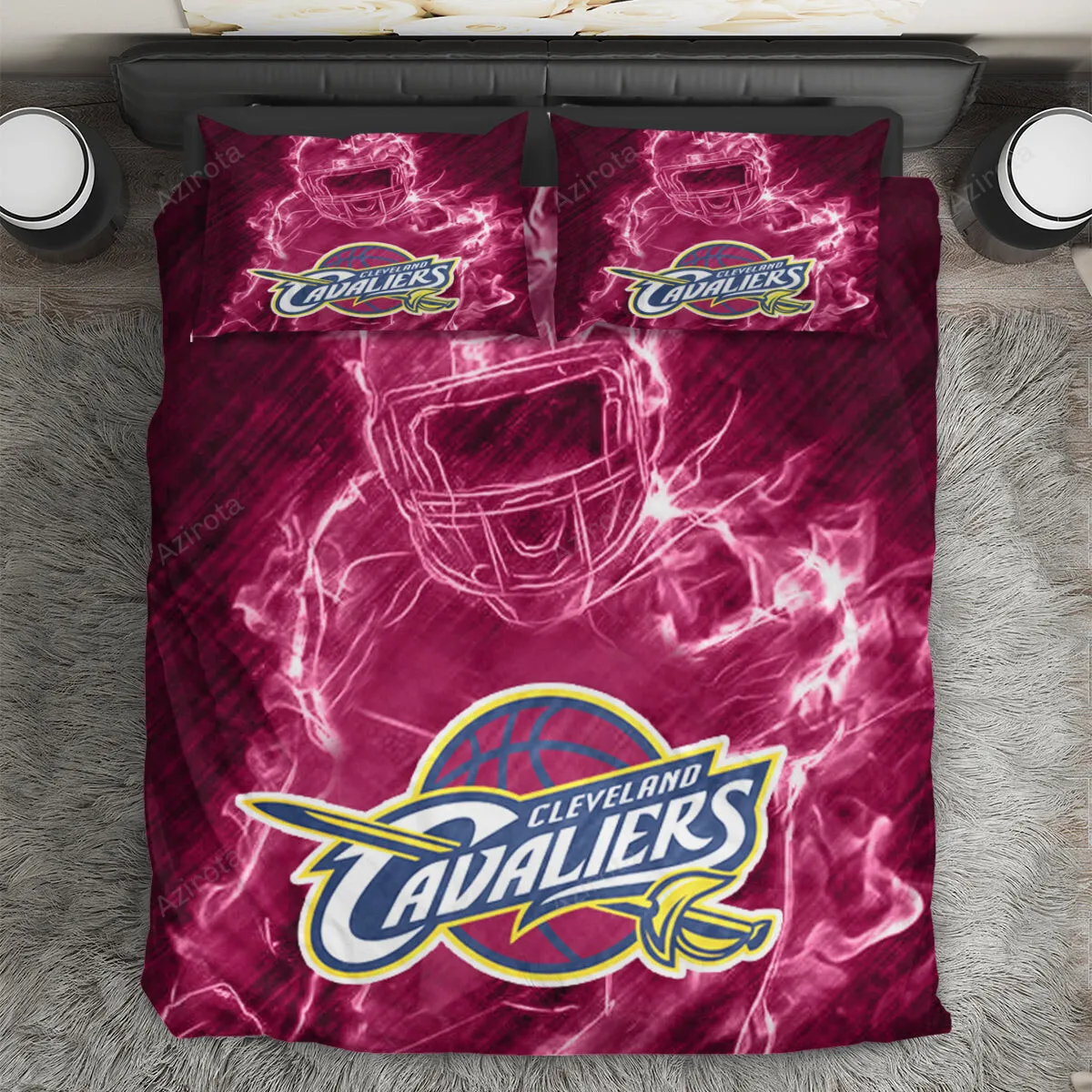 Cleveland Cavaliers Legend 3PCS Bedding Set Duvet Cover And Pillow Cases Gift For Fan