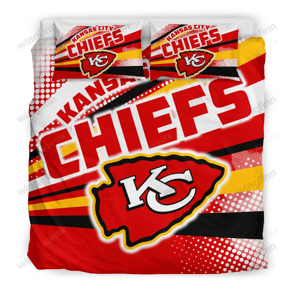 Kansas City Chiefs 3PCS Bedding Set Duvet Cover And Pillow Cases 398